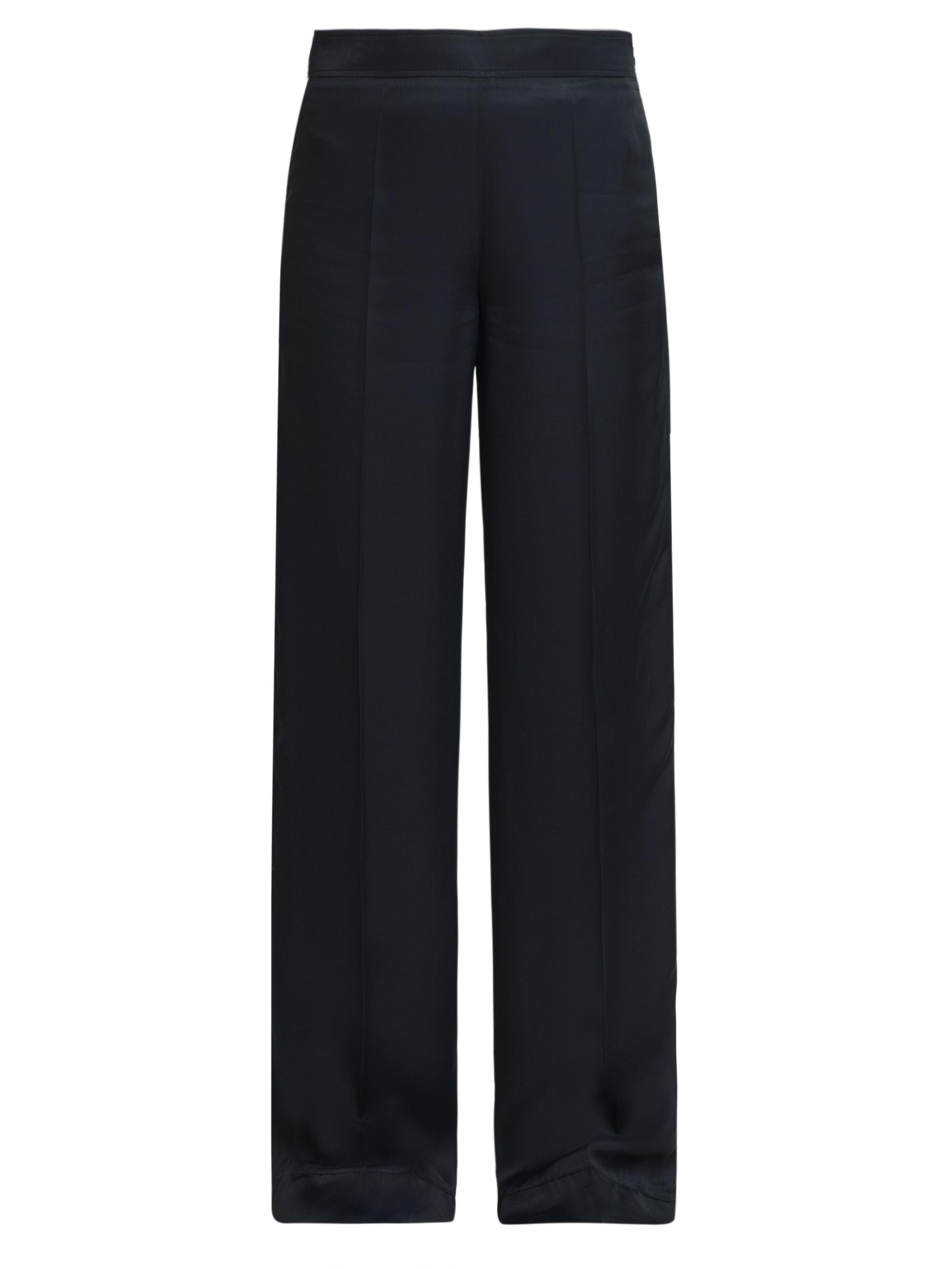 Jil Sander Women's Relaxed Straight-Leg Pants - Navy