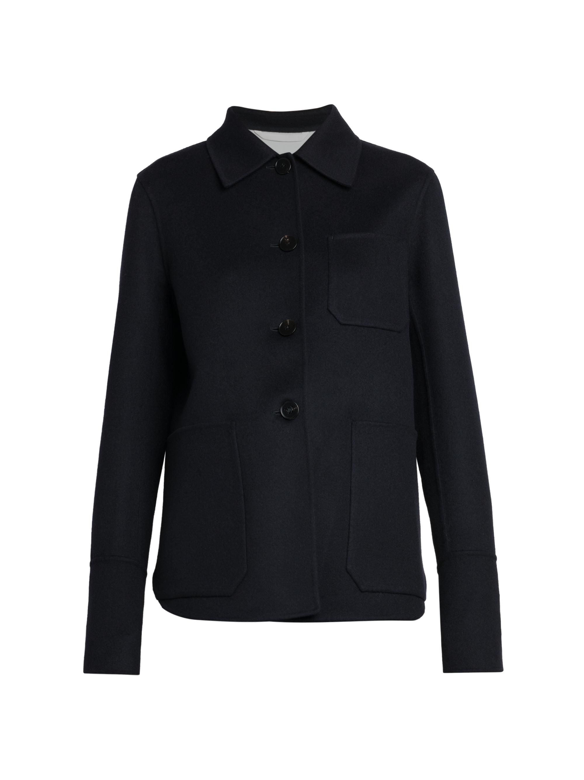 Jil Sander Women's Cashmere Shirt Jacket - Navy