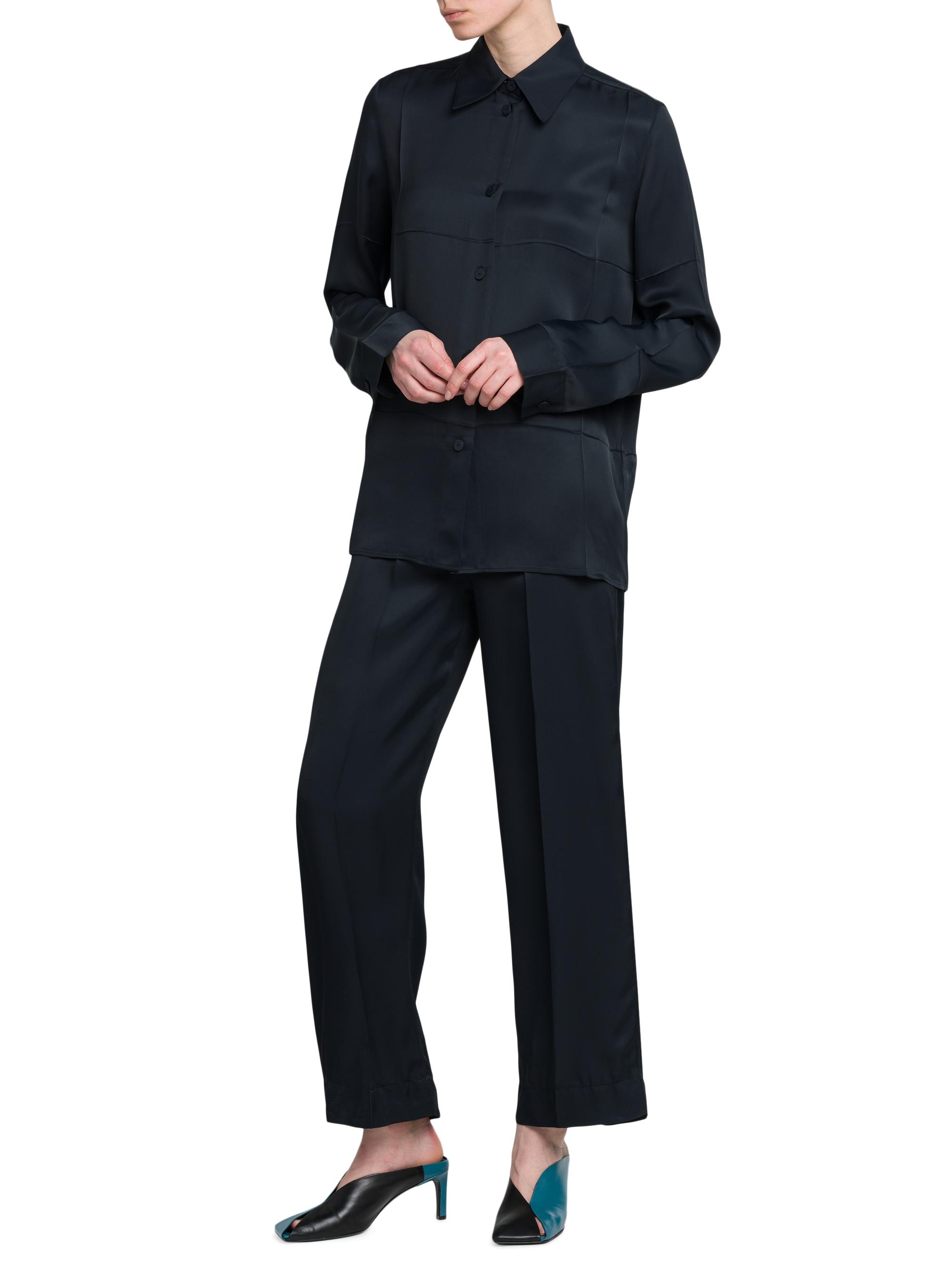 Jil Sander Matte Press-Pleated Shirt | Saks Fifth Avenue