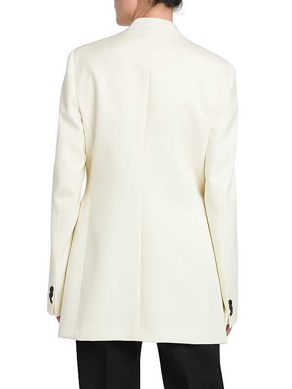 Shop Jil Sander Wool Collarless Blazer | Saks Fifth Avenue Shop Jil Sander Wool Collarless Blazer | Saks Fifth Avenue