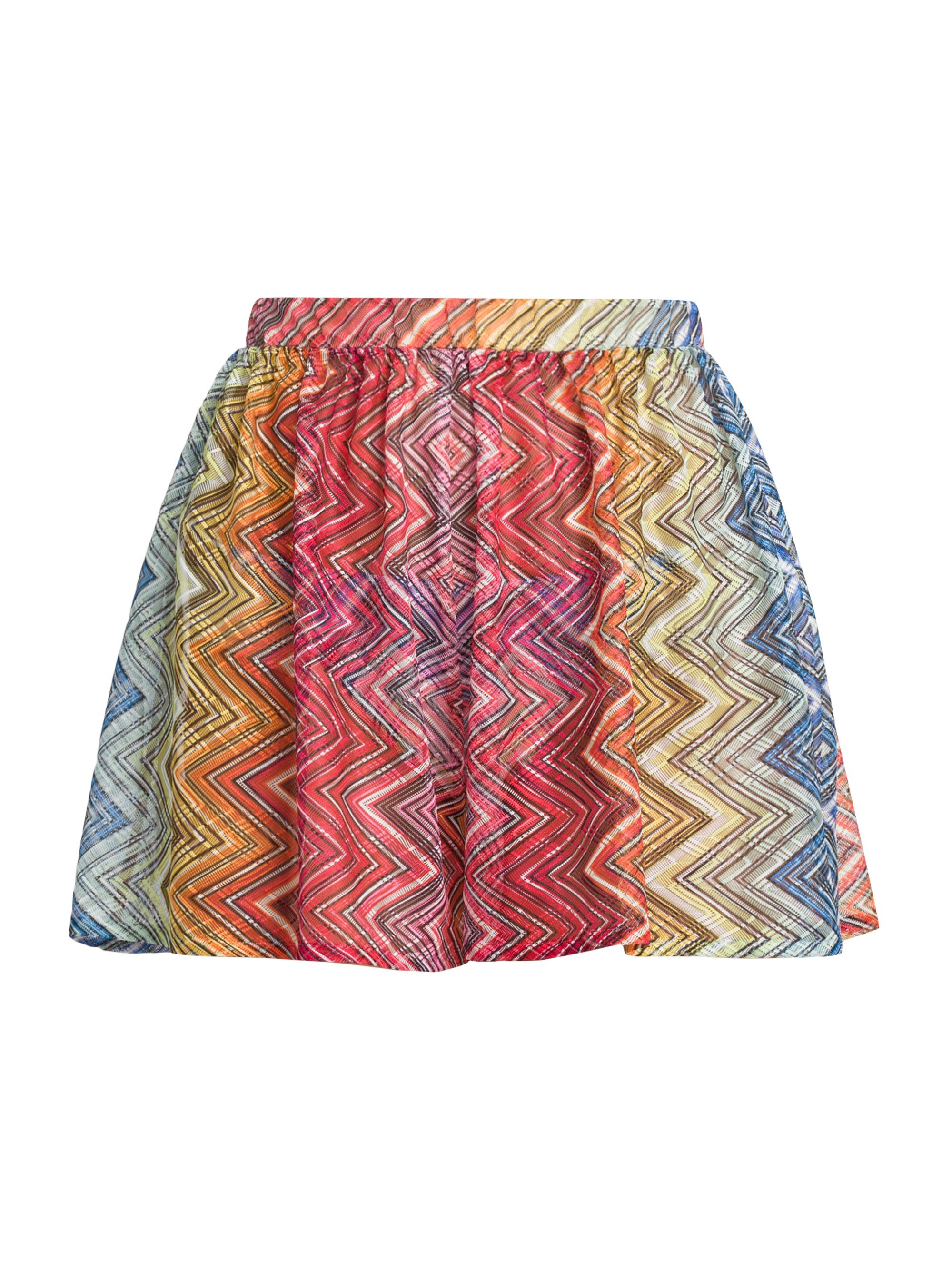Missoni Women's Elasticized Knit Zigzag Shorts - Multicolor Chevron