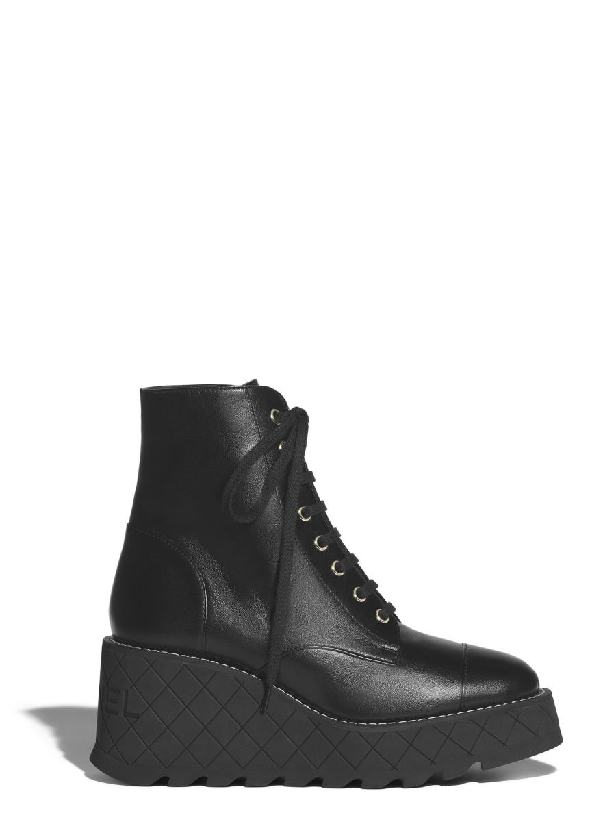 CHANEL COMBAT BOOTS | Saks Fifth Avenue