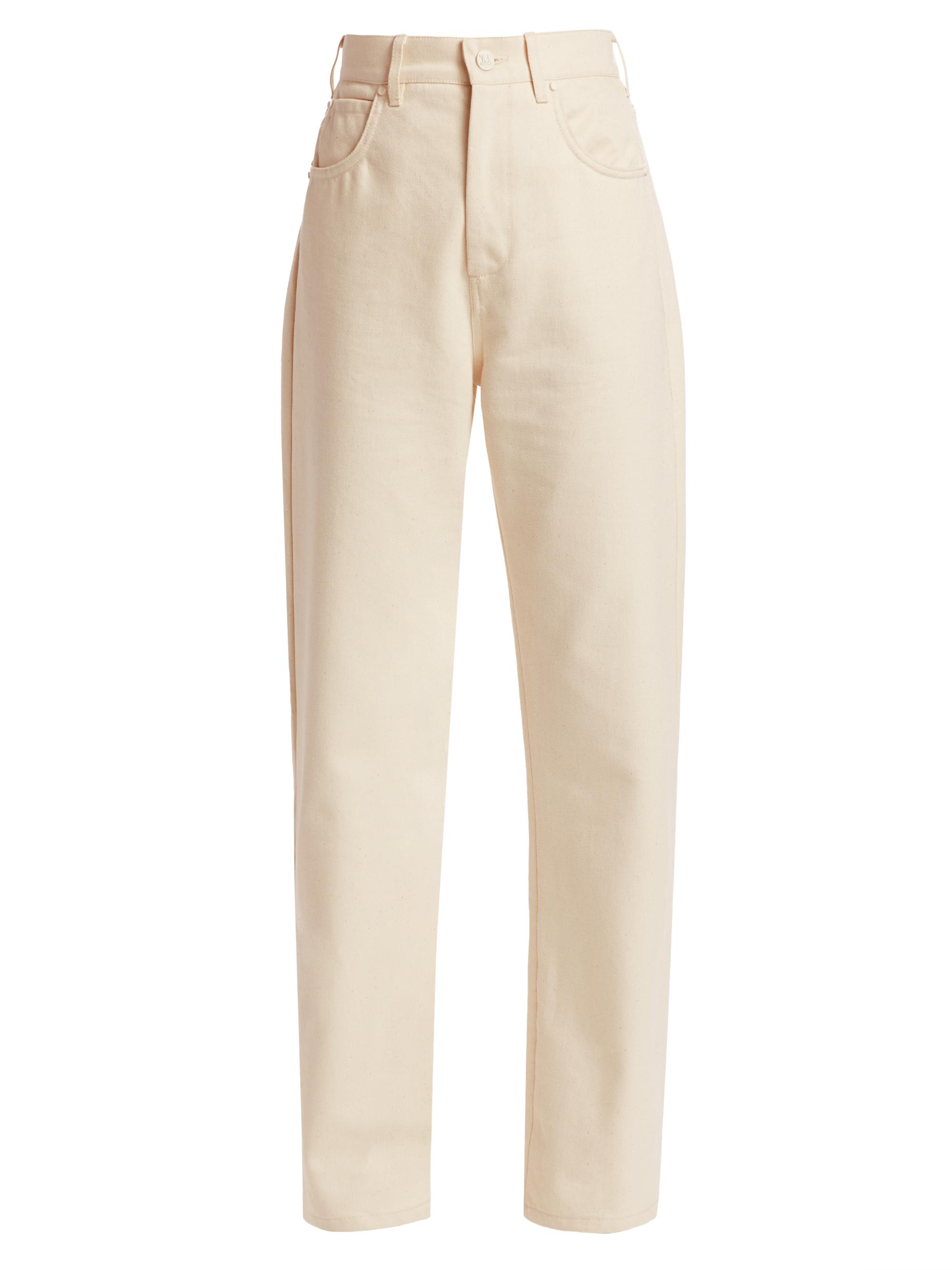 Max Mara Women's Achille Wide-Leg Cotton Pants -