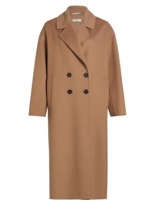 Nili Lotan double-breasted maxi coat - Brown