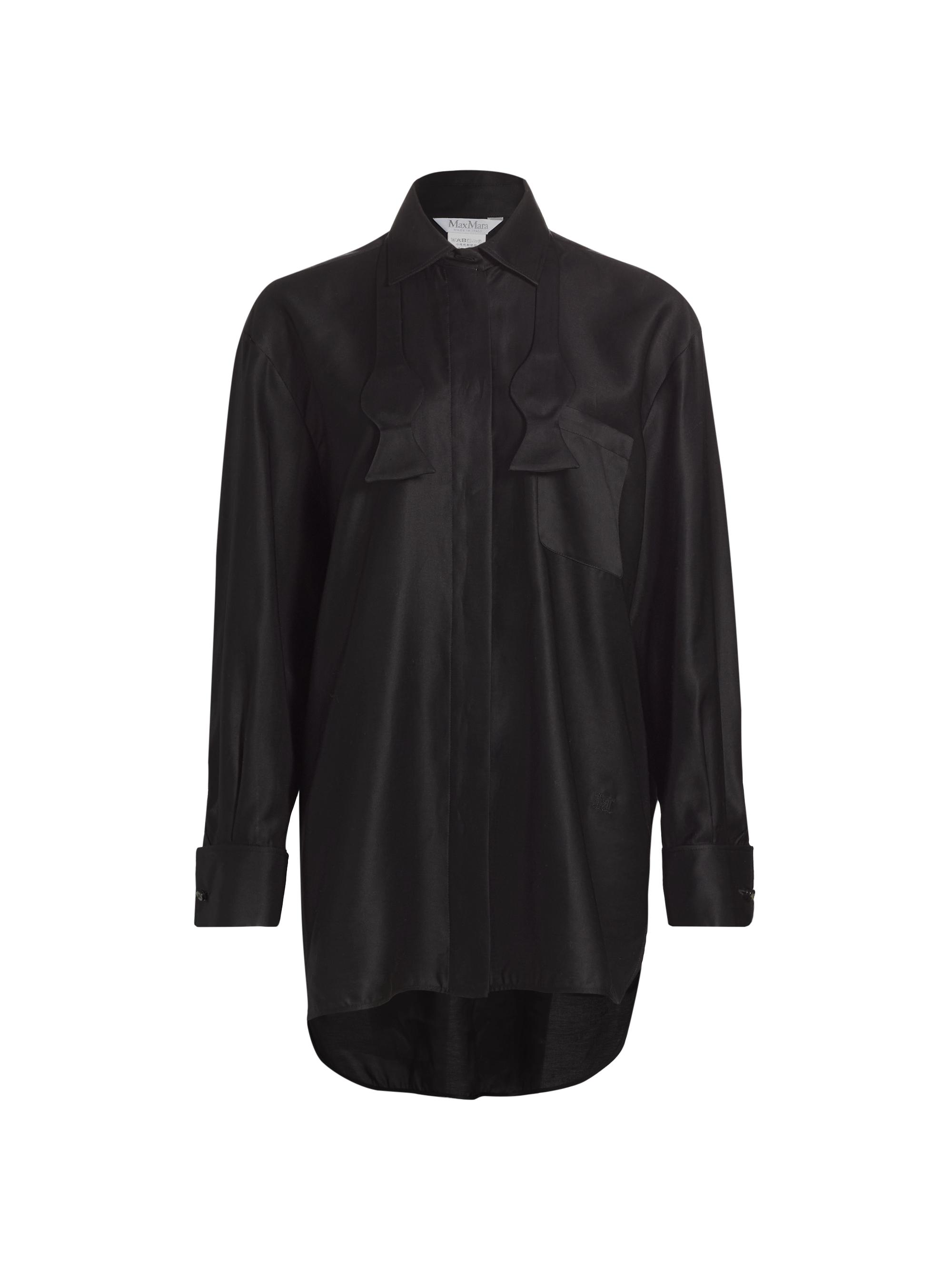 Max Mara Women's Marea Cotton Shirt - Black
