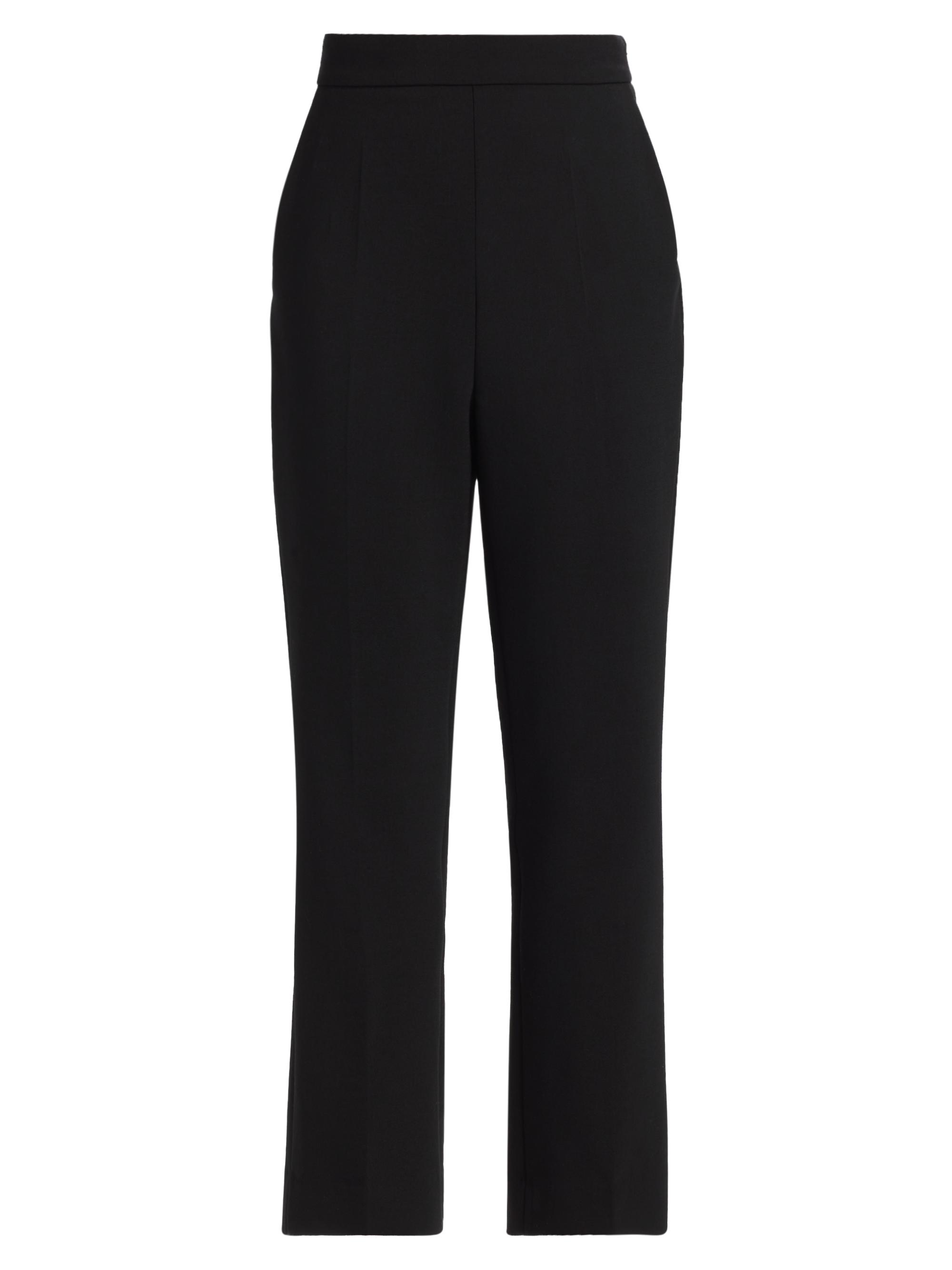 Max Mara Women's Nepeta Stretch Wool-Blend Flare Pants - Black