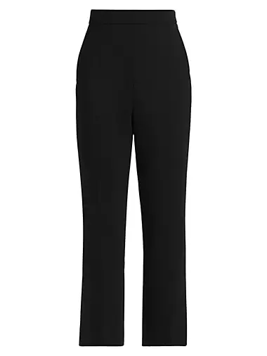 Nepeta Stretch Wool-Blend Flare Pants
