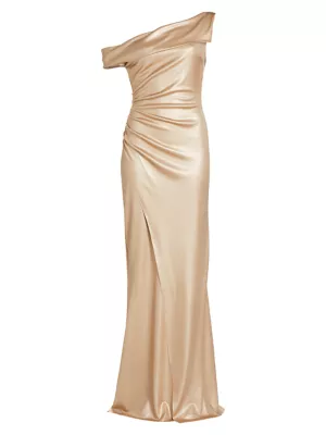 Shop Chiara Boni La Petite Robe Koppany Splendid Draped Gown | Saks Fifth  Avenue