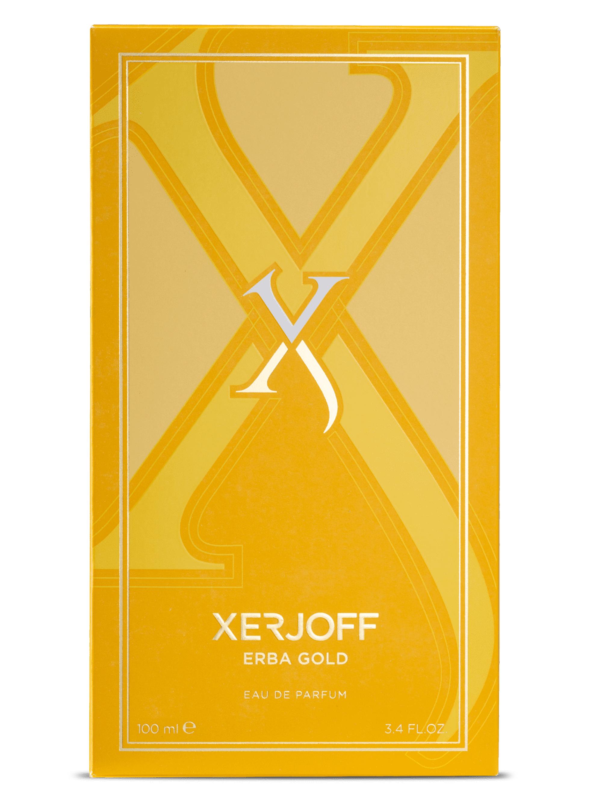 香水(ユニセックス) XERJOFF ERBA GOLD 50ml Erba Gold by Xerjoff: Exquisite Scent with Luxury Silk Scarf