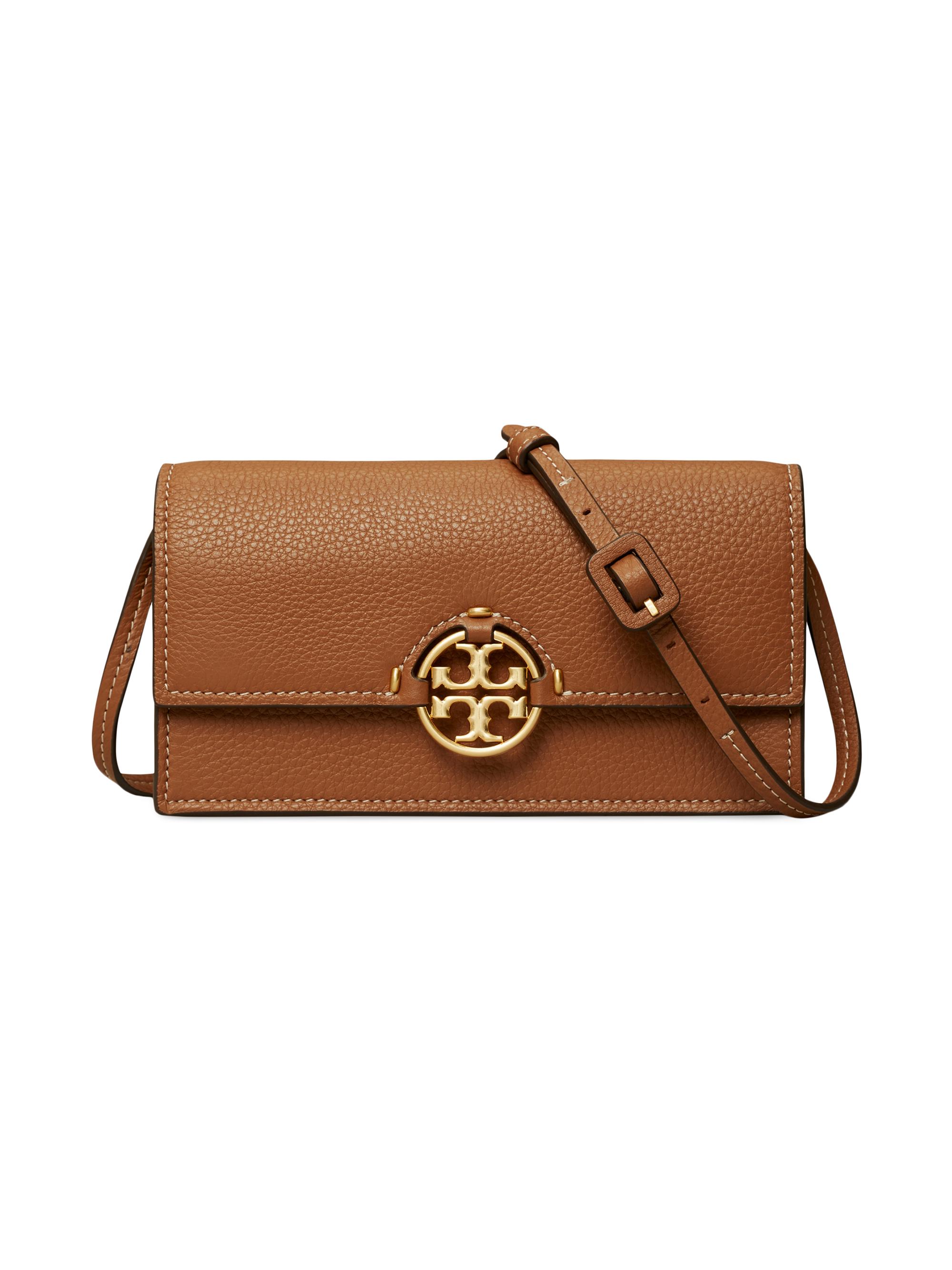 Tory Burch Miller Pebbled Leather Crossbody Bag Saks Fifth Avenue