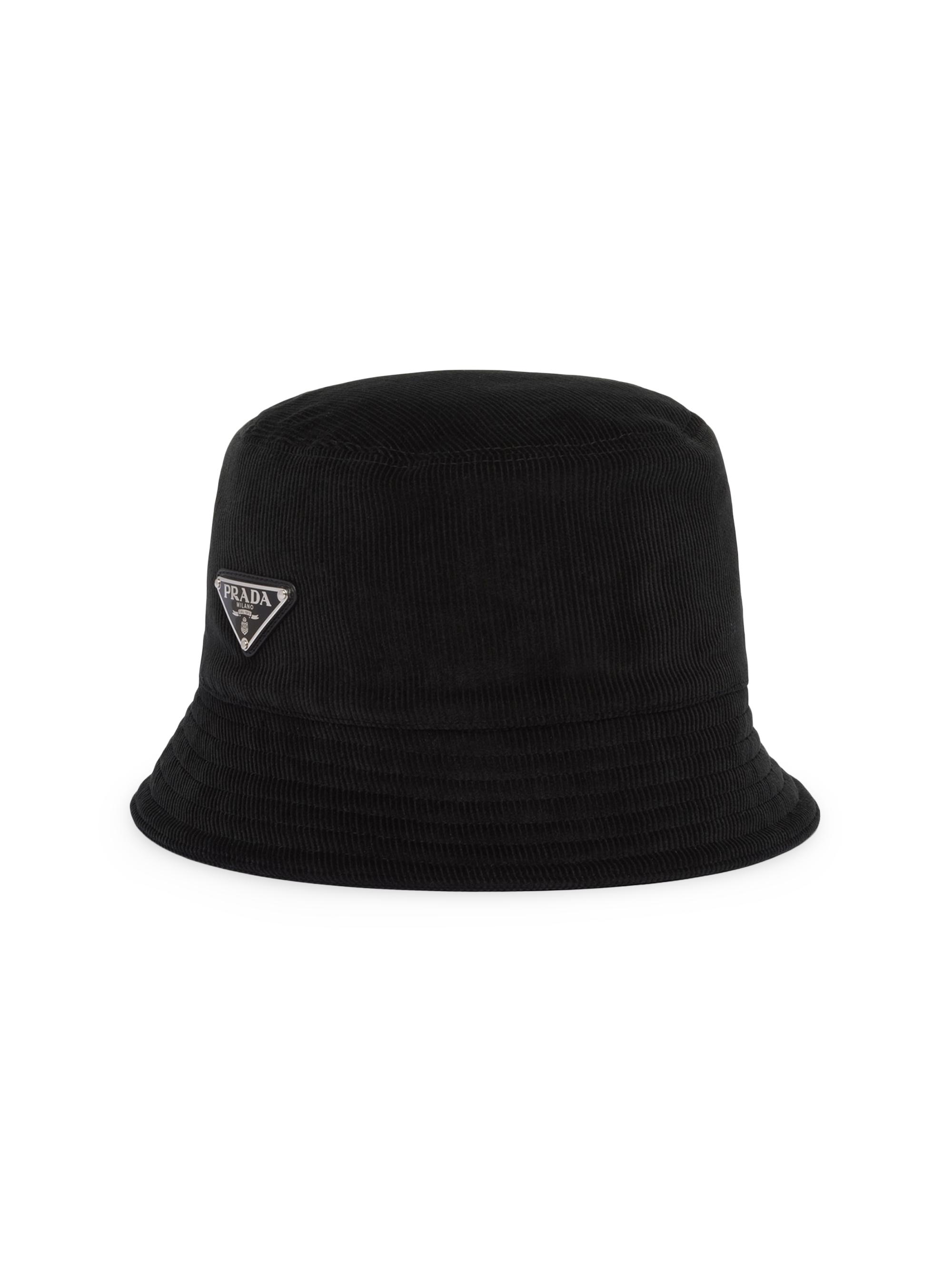 PRADA bucket hat ナッパレザー バケットハット sizeM Prada