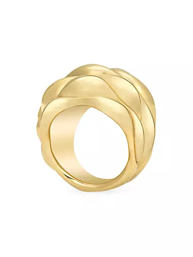 Continuum Moment IV Cayrn VII 18K Yellow Gold Ring