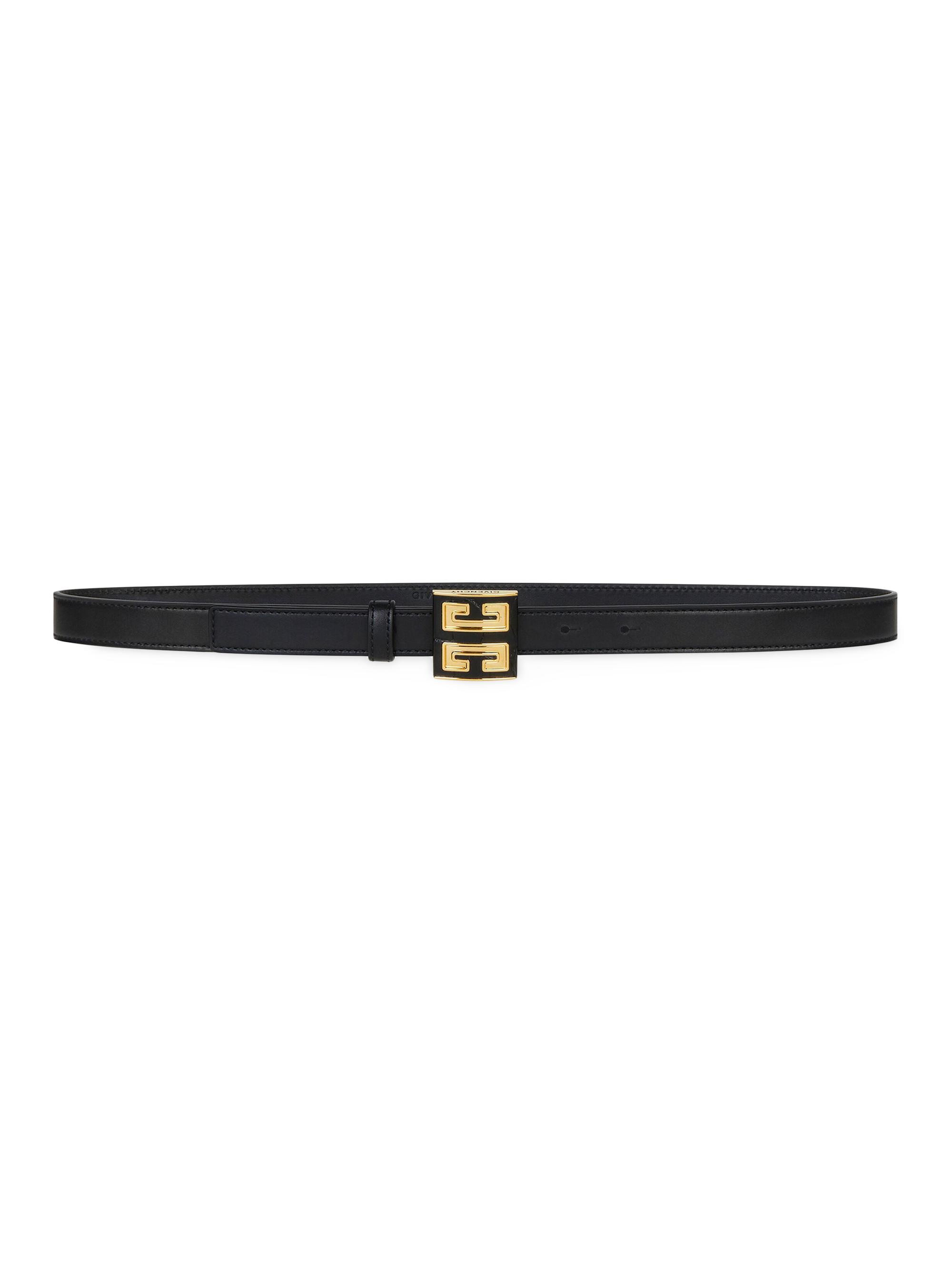 Givenchy Women's 4G Belt In Leather - Black
