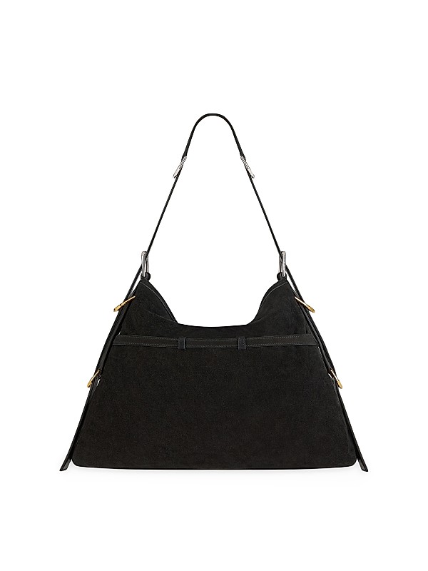Shop Givenchy Medium Voyou Shoulder Bag In Suede | Saks Shop Givenchy Medium Voyou Shoulder Bag In Suede | Saks