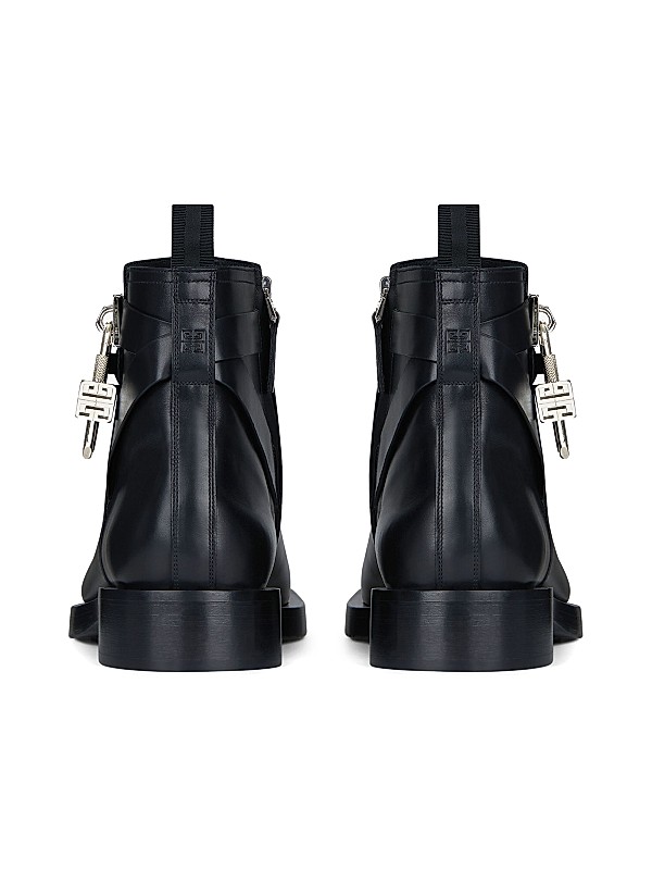 Shop Givenchy Lock Ankle Boots In Leather | Saks Fifth Avenue Shop Givenchy Lock Ankle Boots In Leather | Saks Fifth Avenue