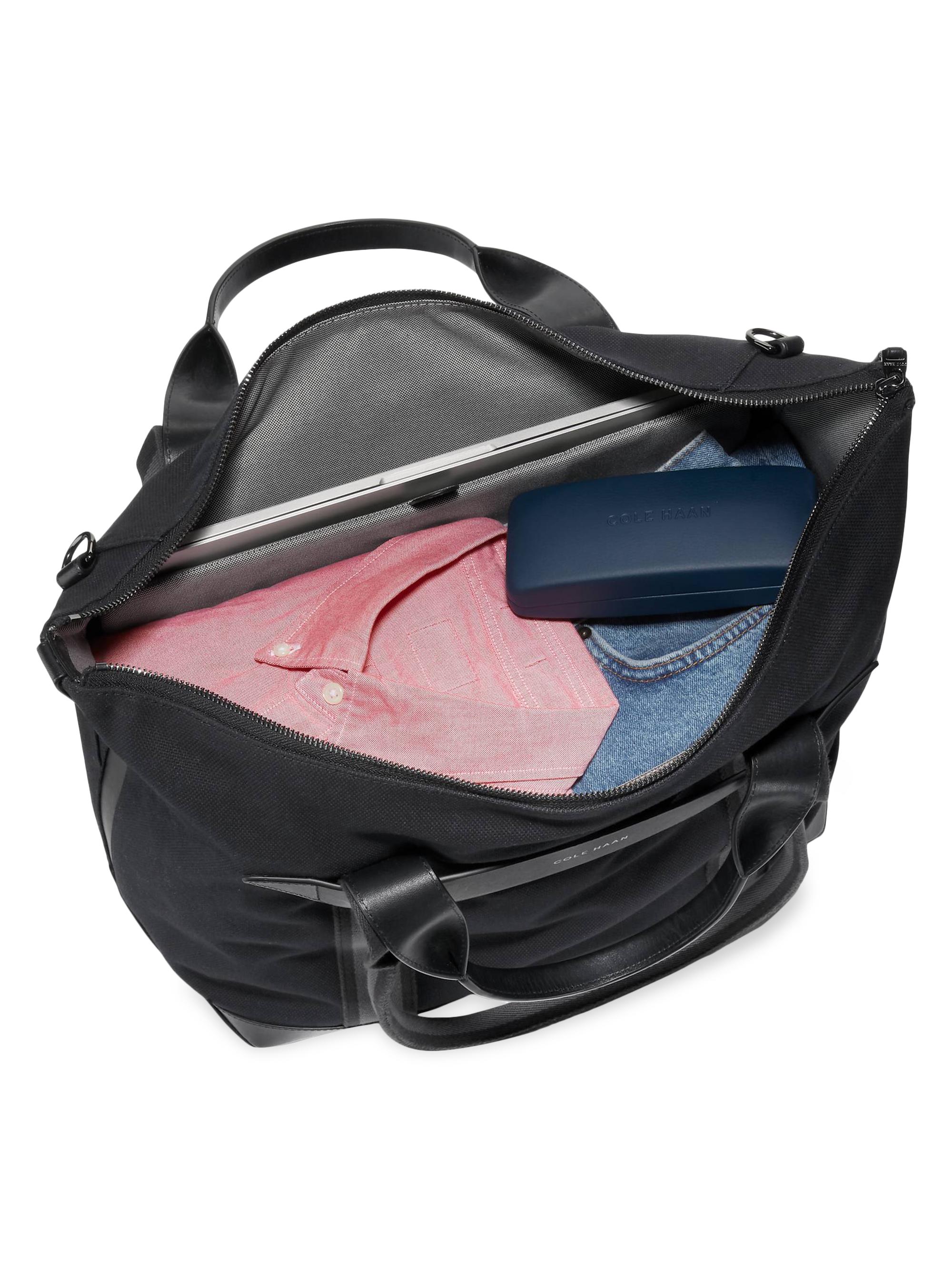 Cole Haan Triboro Total Coated Canvas Tote Bag | Saks Fifth