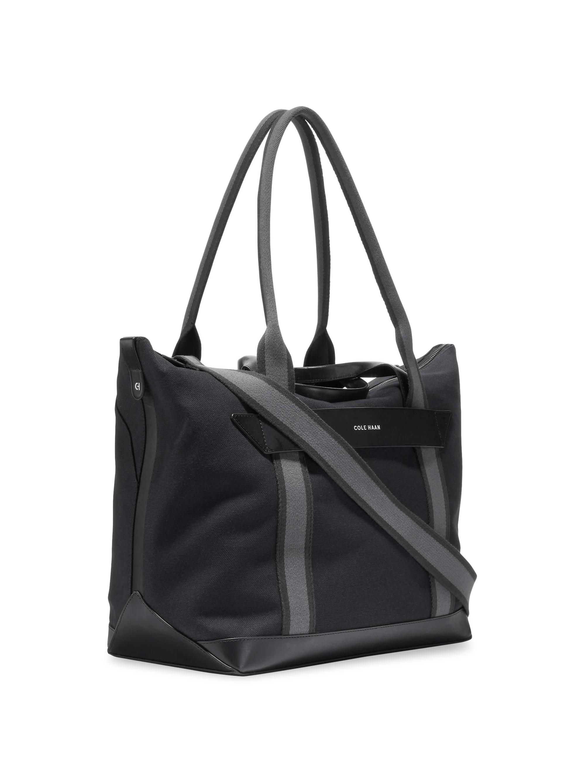 Cole Haan Triboro Total Coated Canvas Tote Bag | Saks Fifth Avenue