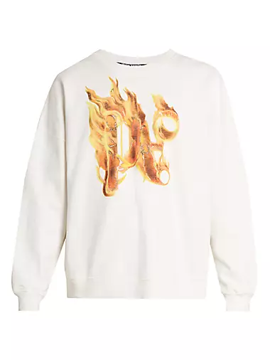 Burning Monogram Cotton Sweatshirt
