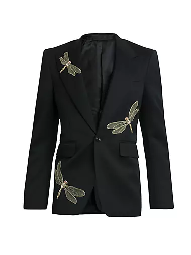 Dragonfly Embroidered Jacket