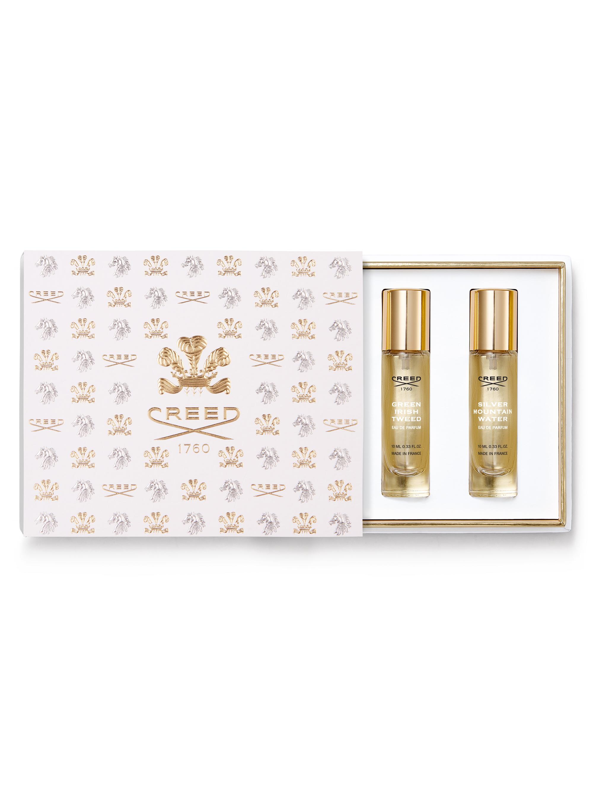 Creed Men's 3-Piece Eau de Parfum Discovery Set - side view in Na