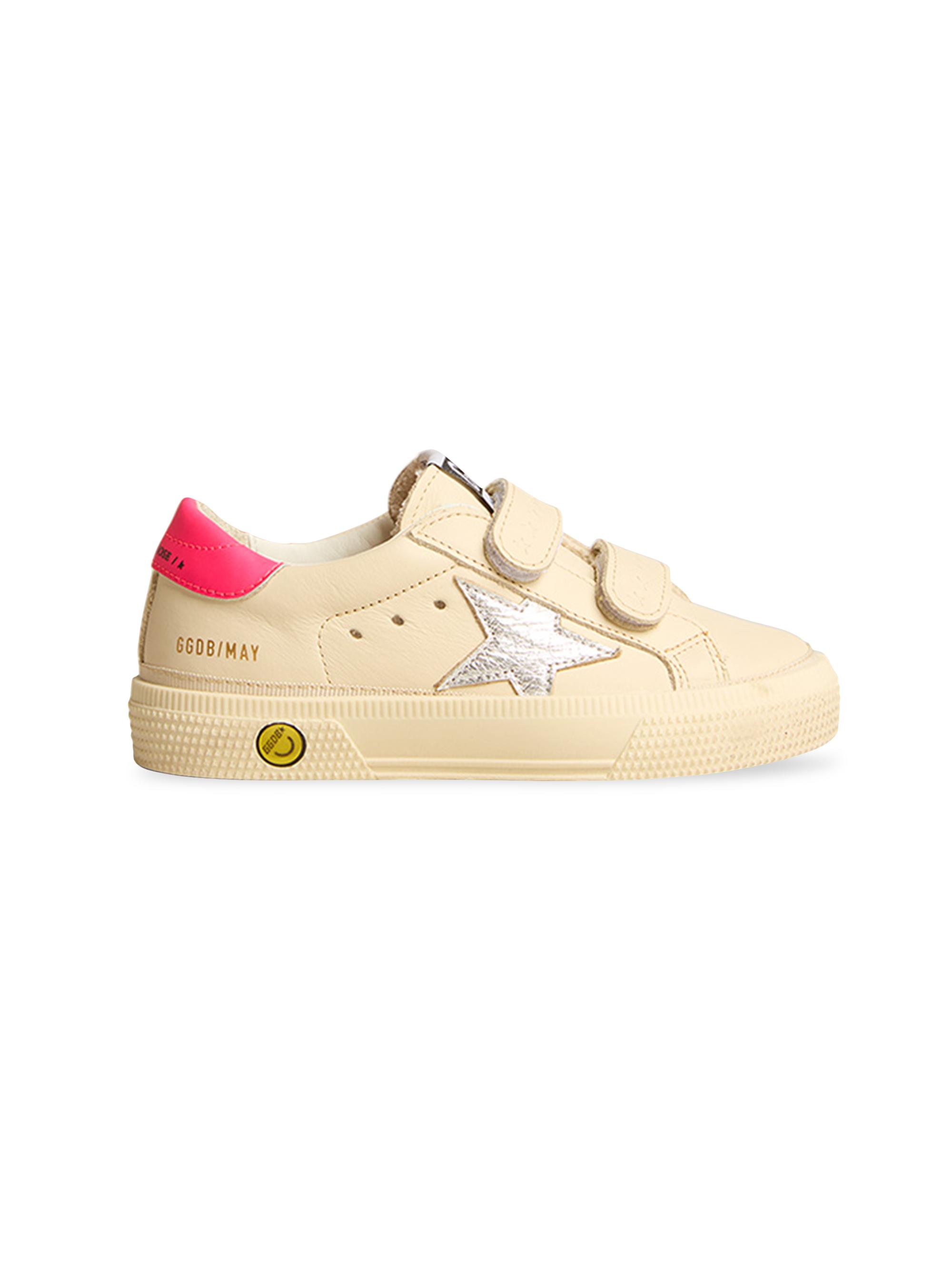Golden Goose Girl's May Glitter Star Low-Top Sneakers | Saks Fifth