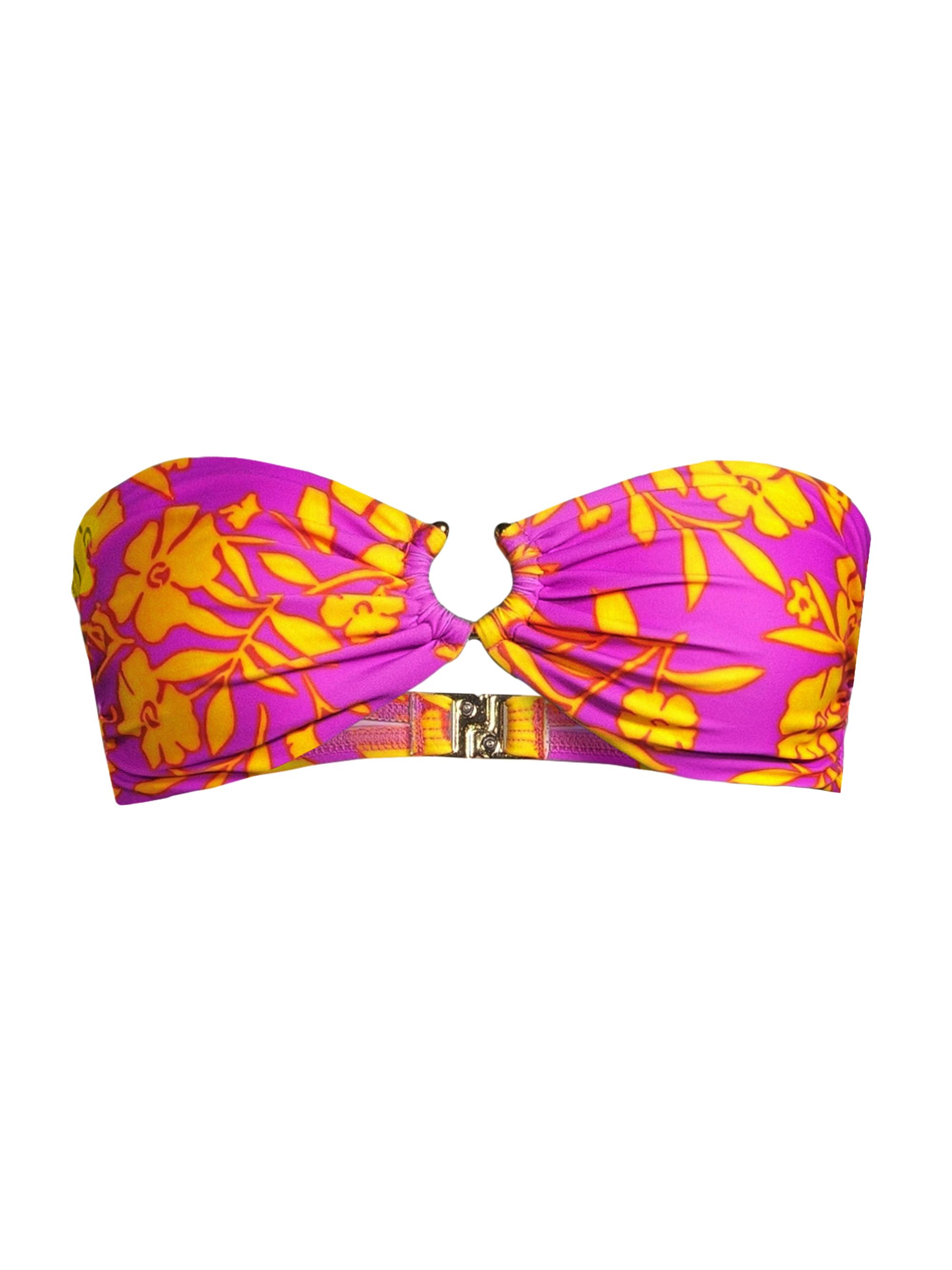 Milly Women's Resort Marigold Bandeau Bikini Top