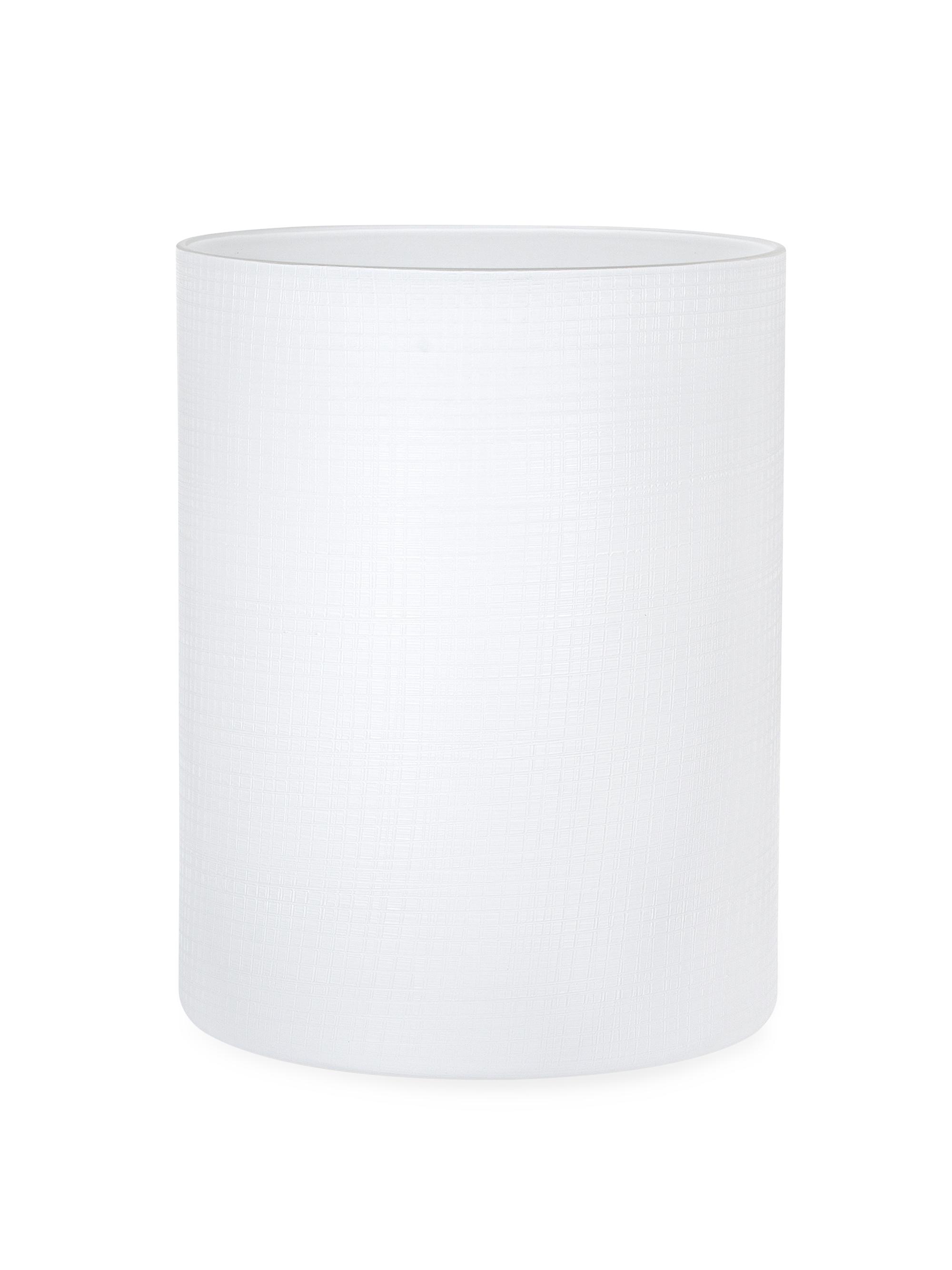 Labrazel Cambric Wastebasket - White