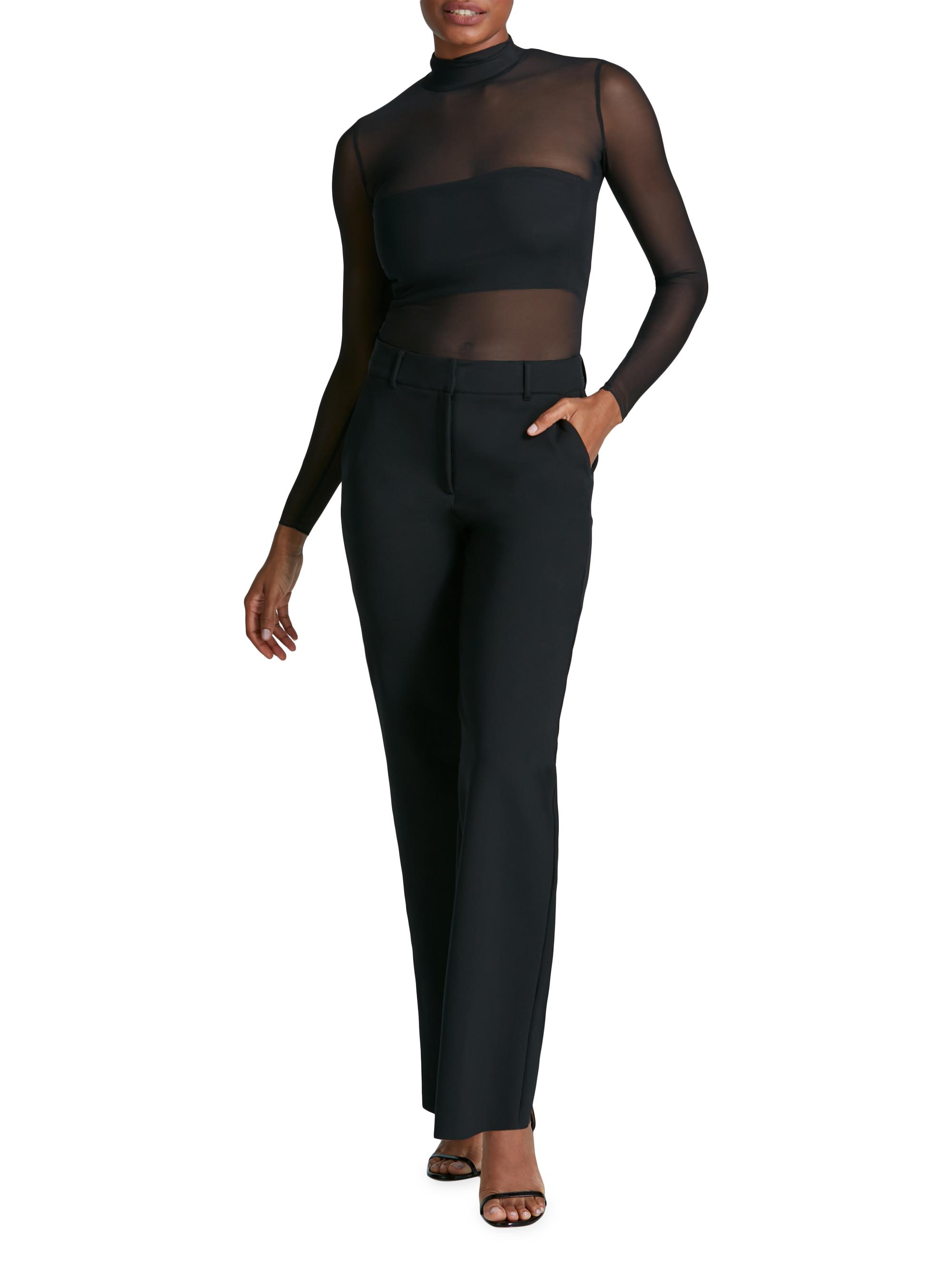 Commando Chic Mesh Fitted Turtleneck | Saks Fifth Avenue