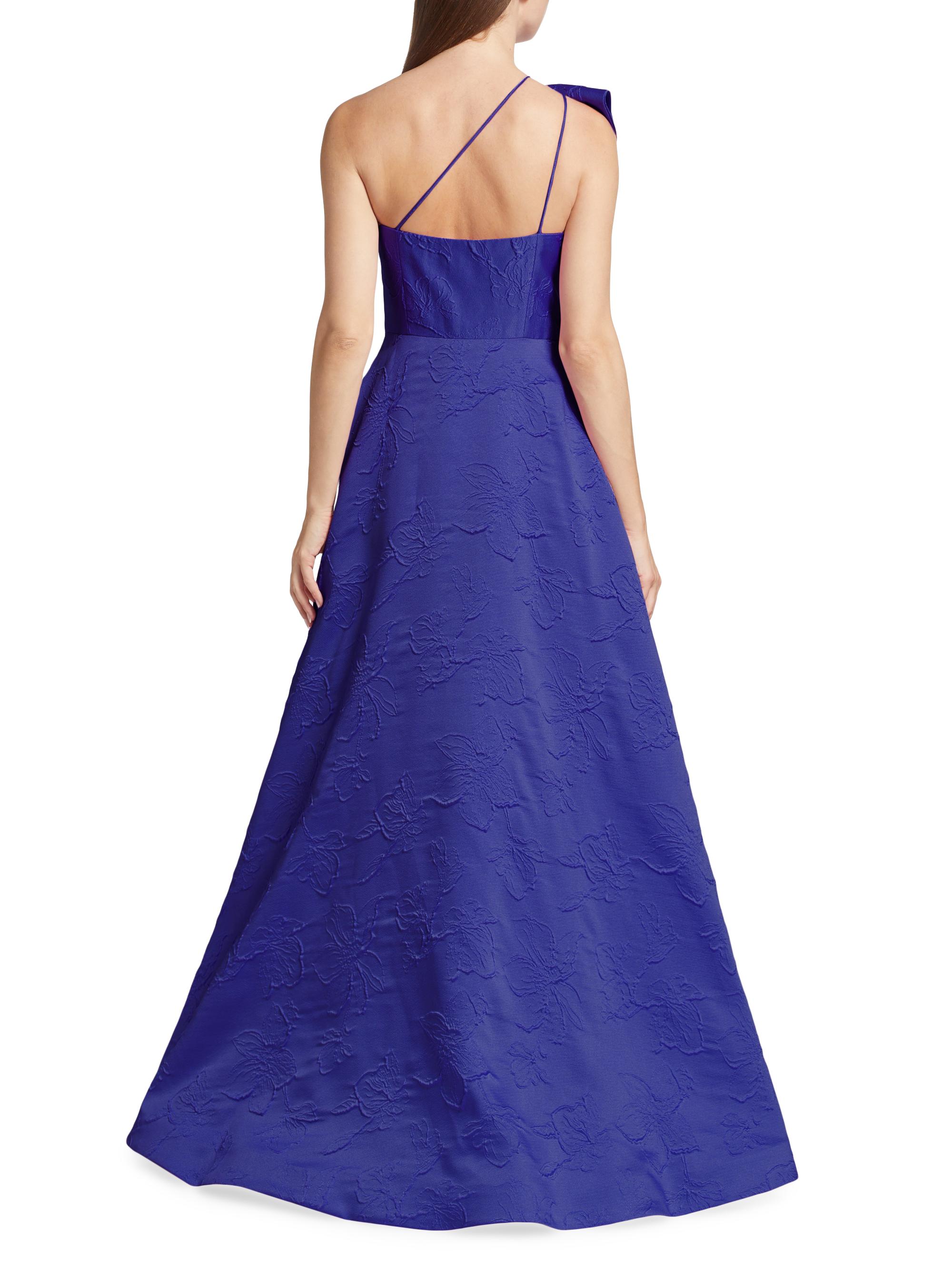 chinese dress ladies Theia Abby One-Shoulder Gown main image 1