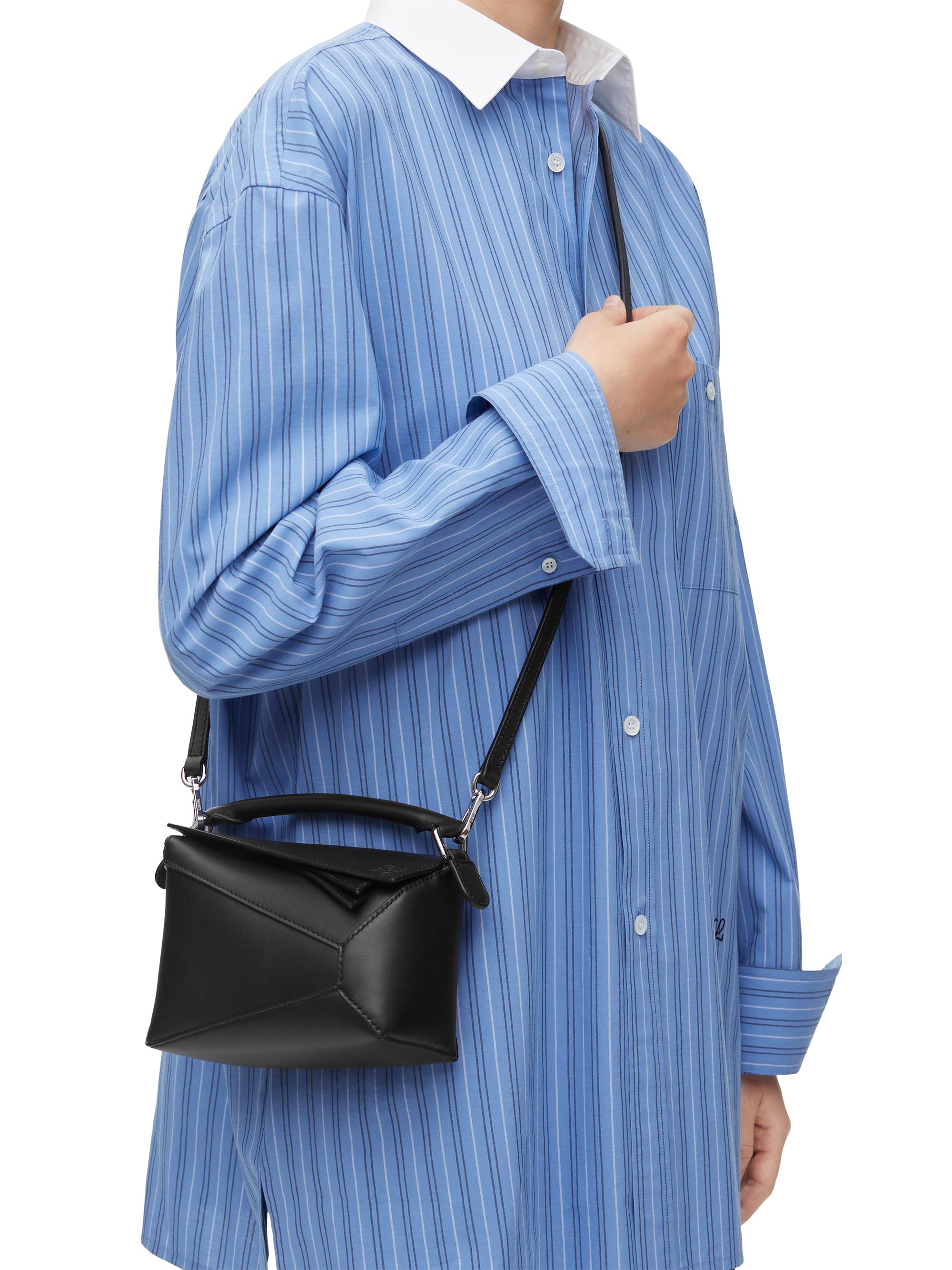 LOEWE Puzzle Edge Mini Leather Crossbody Bag | Saks Fifth Avenue