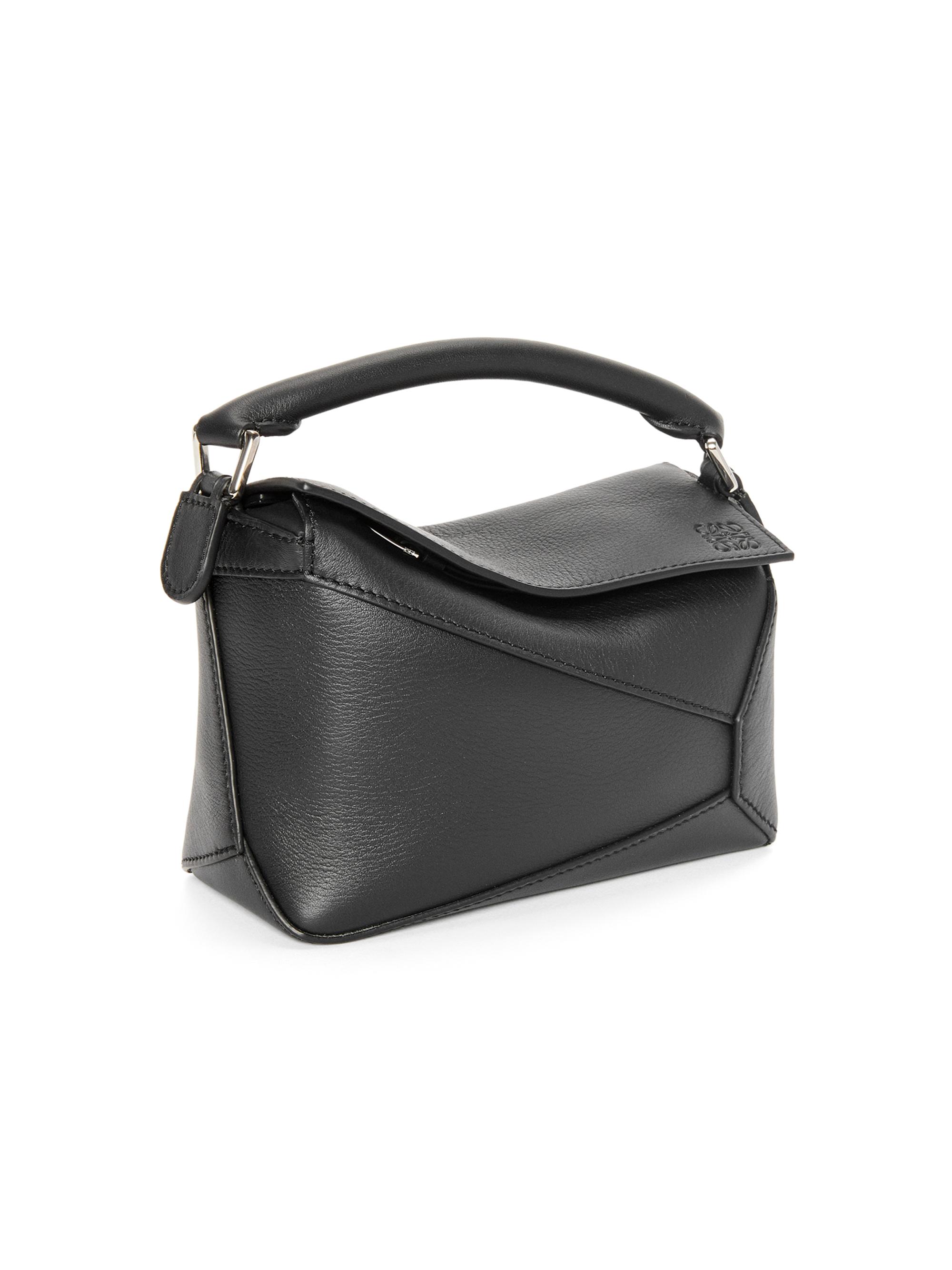 LOEWE Mini Puzzle Edge Leather Shoulder Bag | Saks Fifth Avenue