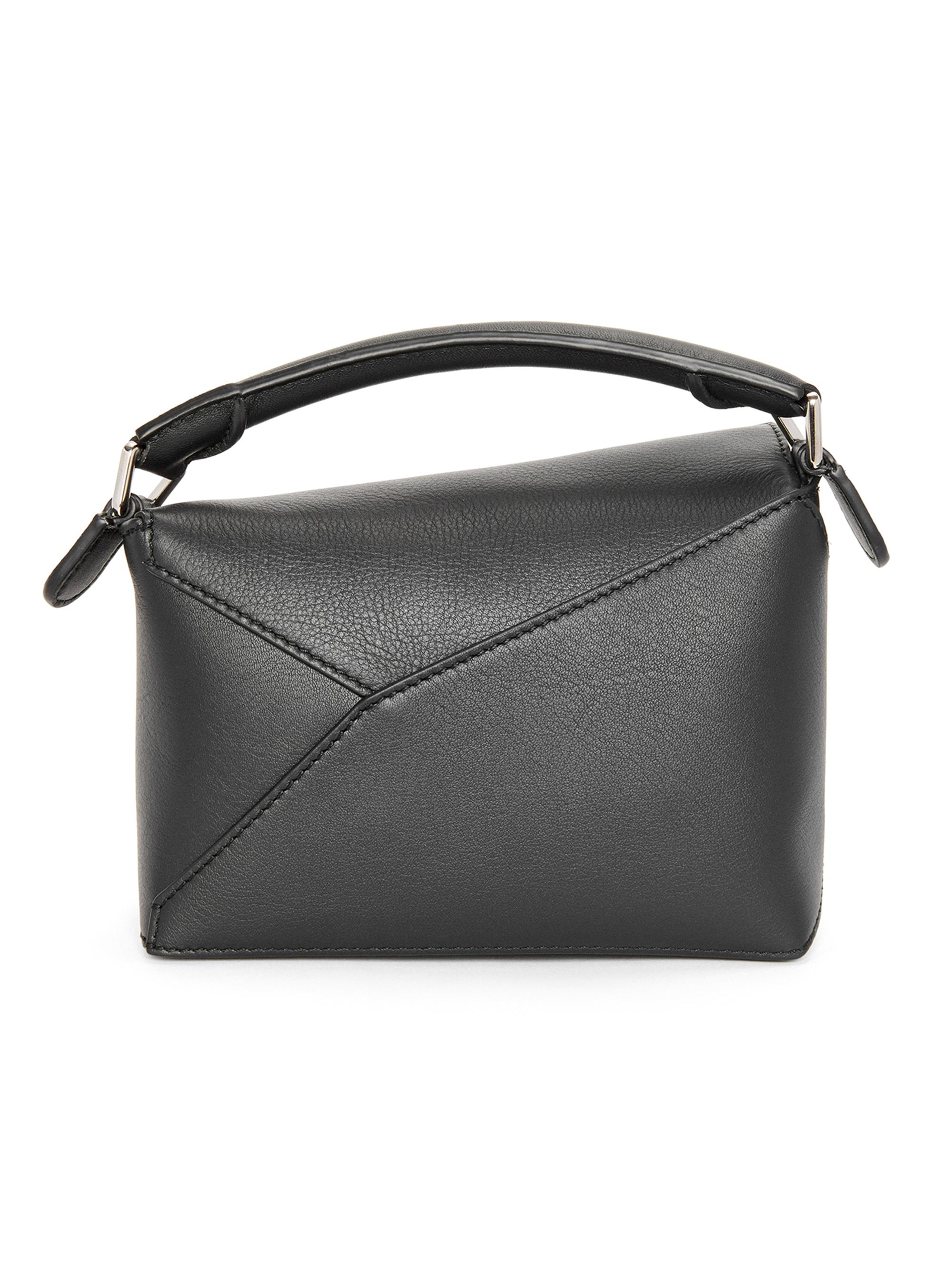 LOEWE Mini Puzzle Edge Leather Shoulder Bag | Saks Fifth Avenue