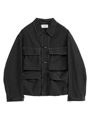 LEMAIRE cotton shirt jacket - Blue