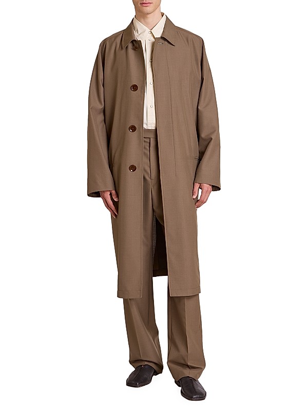 Shop Lemaire Raglan Wool-Blend Suit Coat | Saks Fifth Avenue Shop Lemaire Raglan Wool-Blend Suit Coat | Saks Fifth Avenue