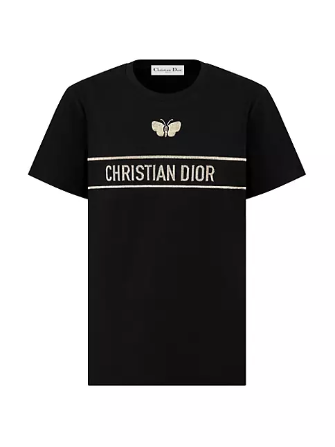 Shop Dior New York Embroidered T-Shirt | Saks Fifth Avenue