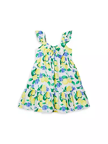 Baby Girl's, Little Girl's & Girl's Lemon Bow Dress