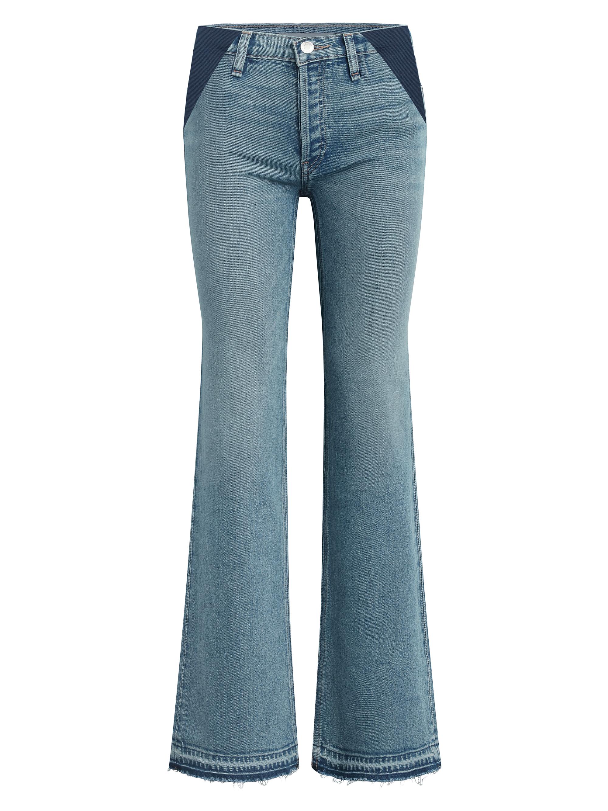Hudson Jeans Women's Rosie Wide-Leg Maternity Jeans - Free Style