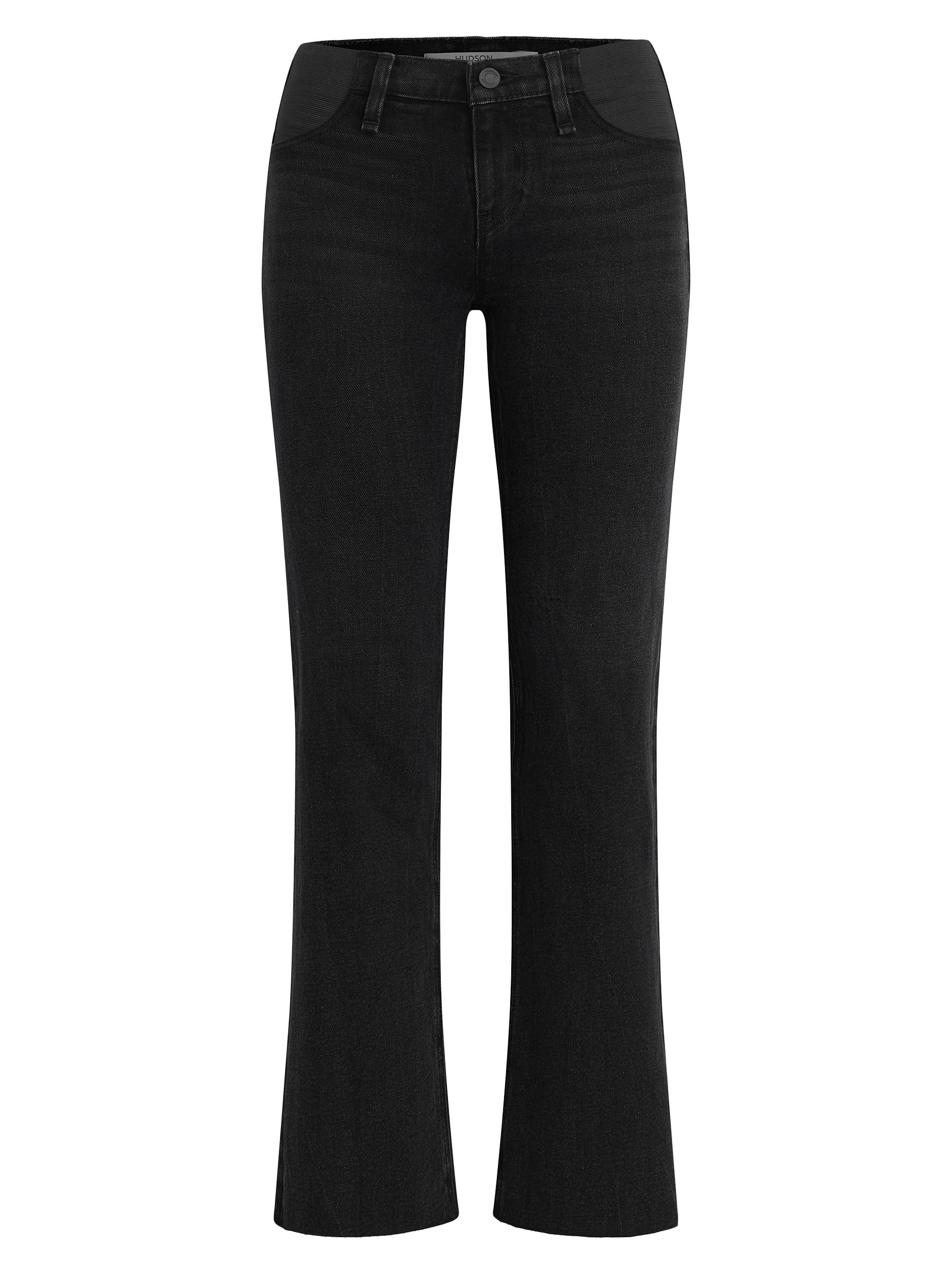 Hudson Jeans Women's Remi Straight-Leg Maternity Jeans - Fade To Black