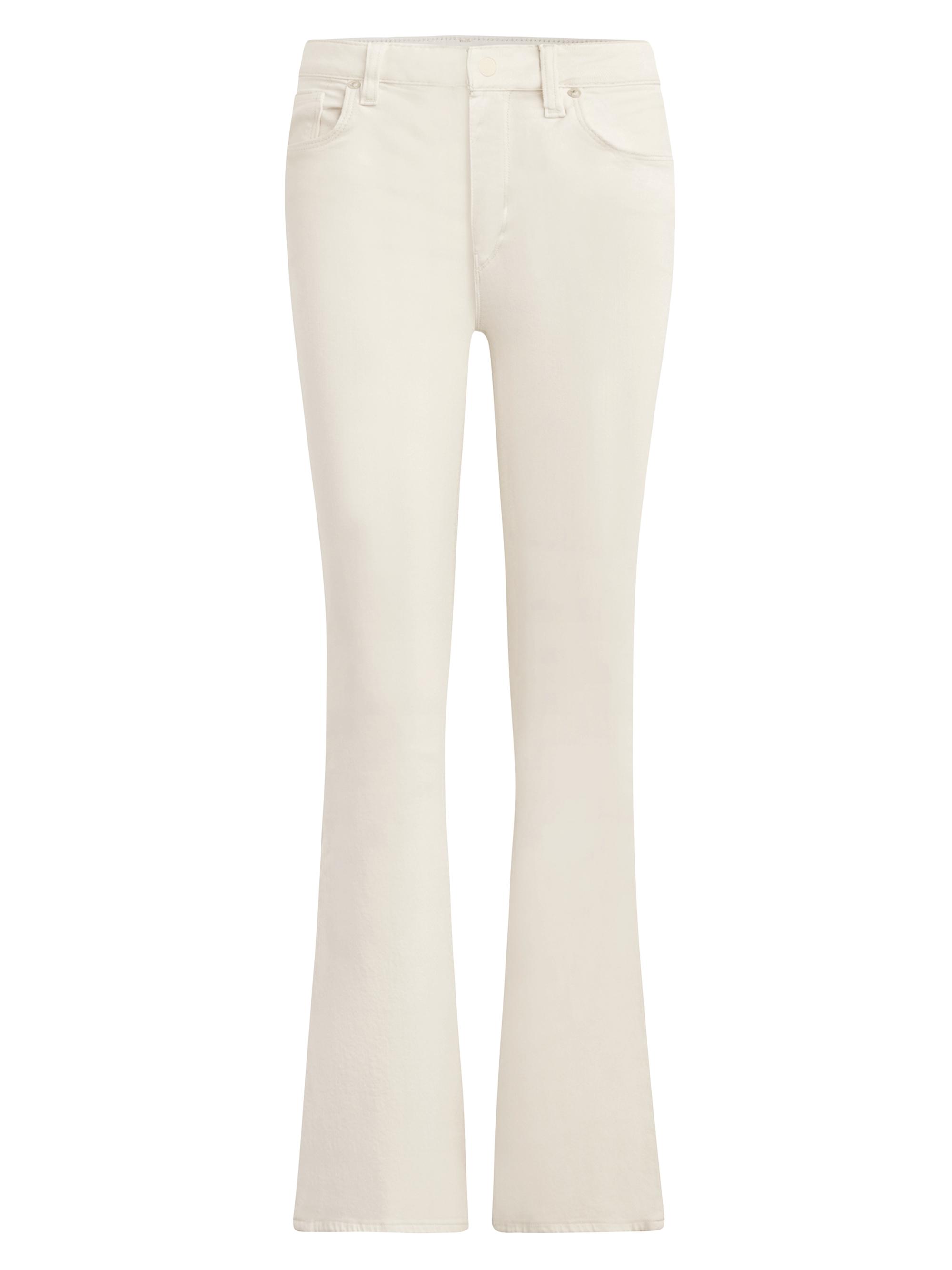 Hudson Jeans Women's Holly High-Rise Flared Jeans - Egret
