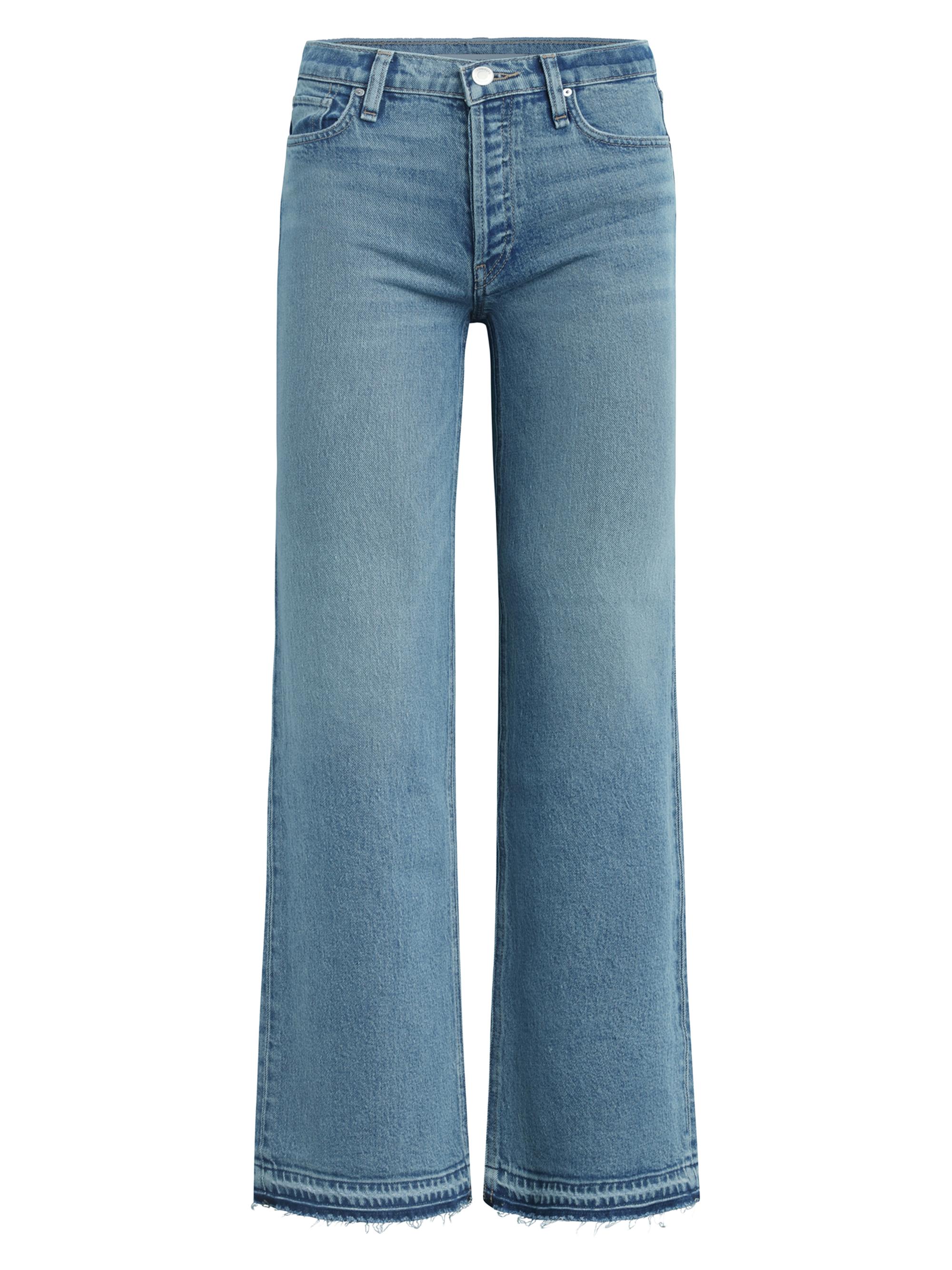 Hudson Jeans Women's Rosie Wide-Leg Released-Hem Jeans - Freestyle