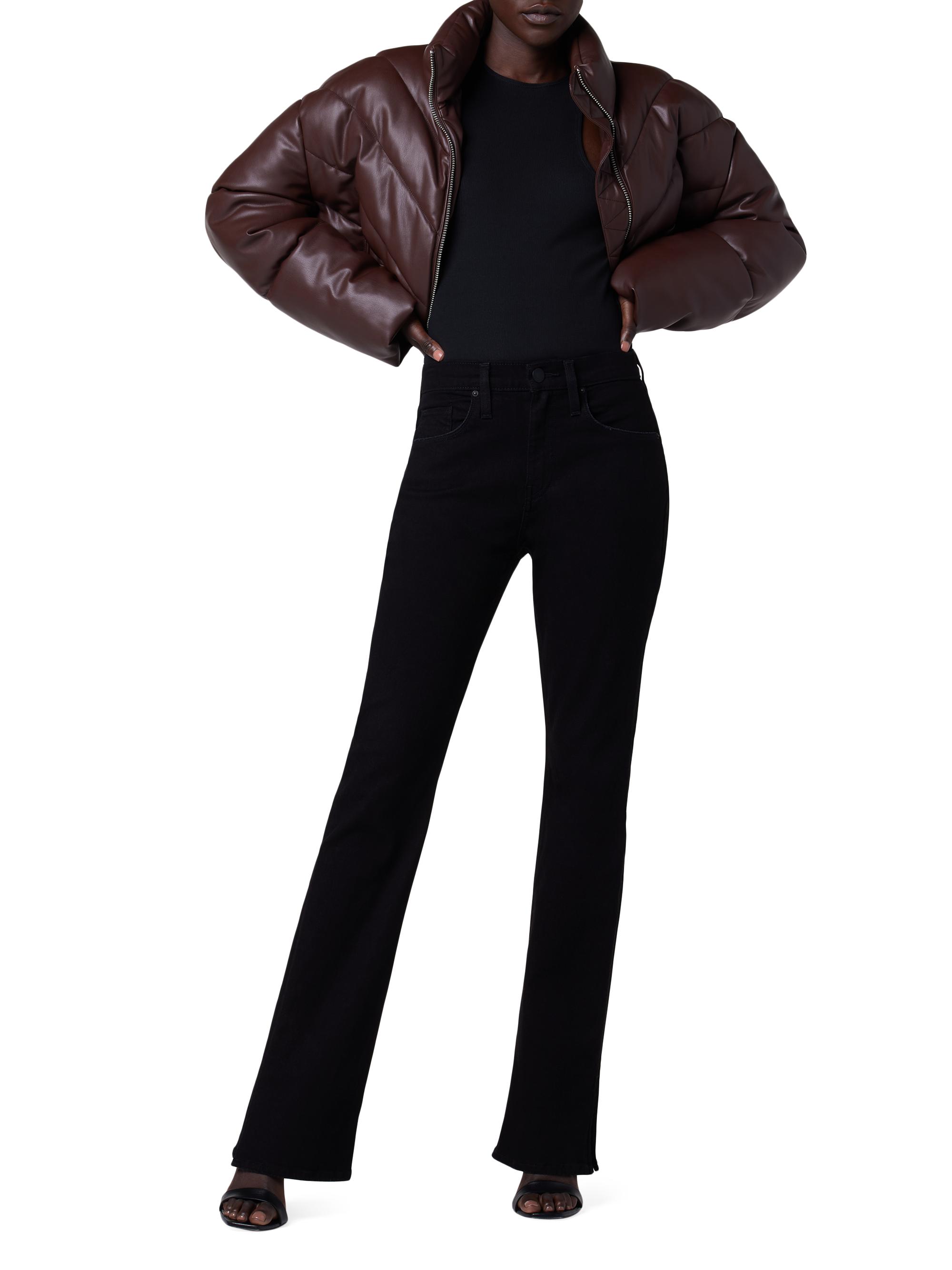 Hudson Jeans Women's Barbara Outseam Boot-Cut Jeans - Black