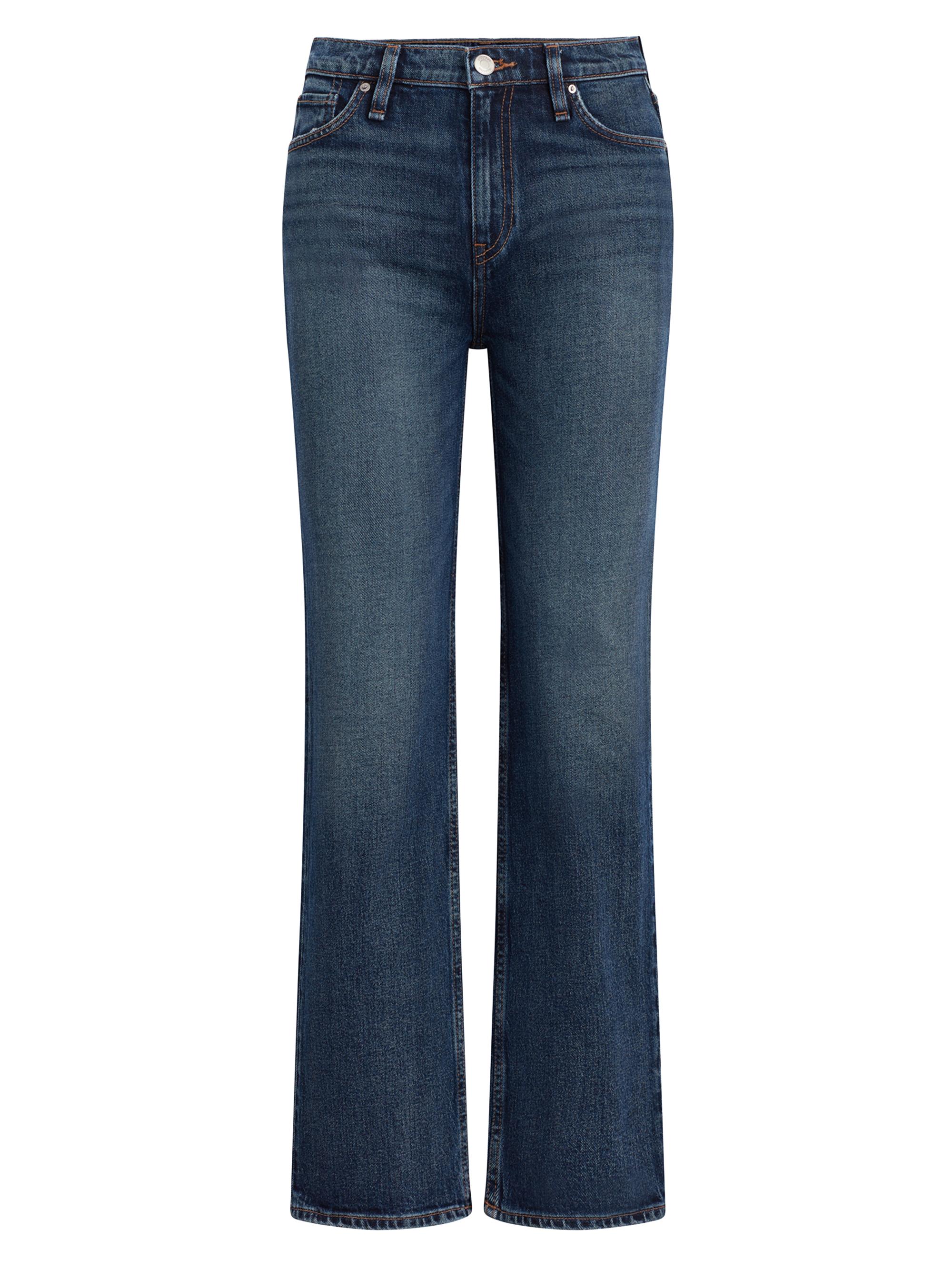 Hudson Jeans Women's Remi High-Rise Stretch Straight Jeans - Terrain