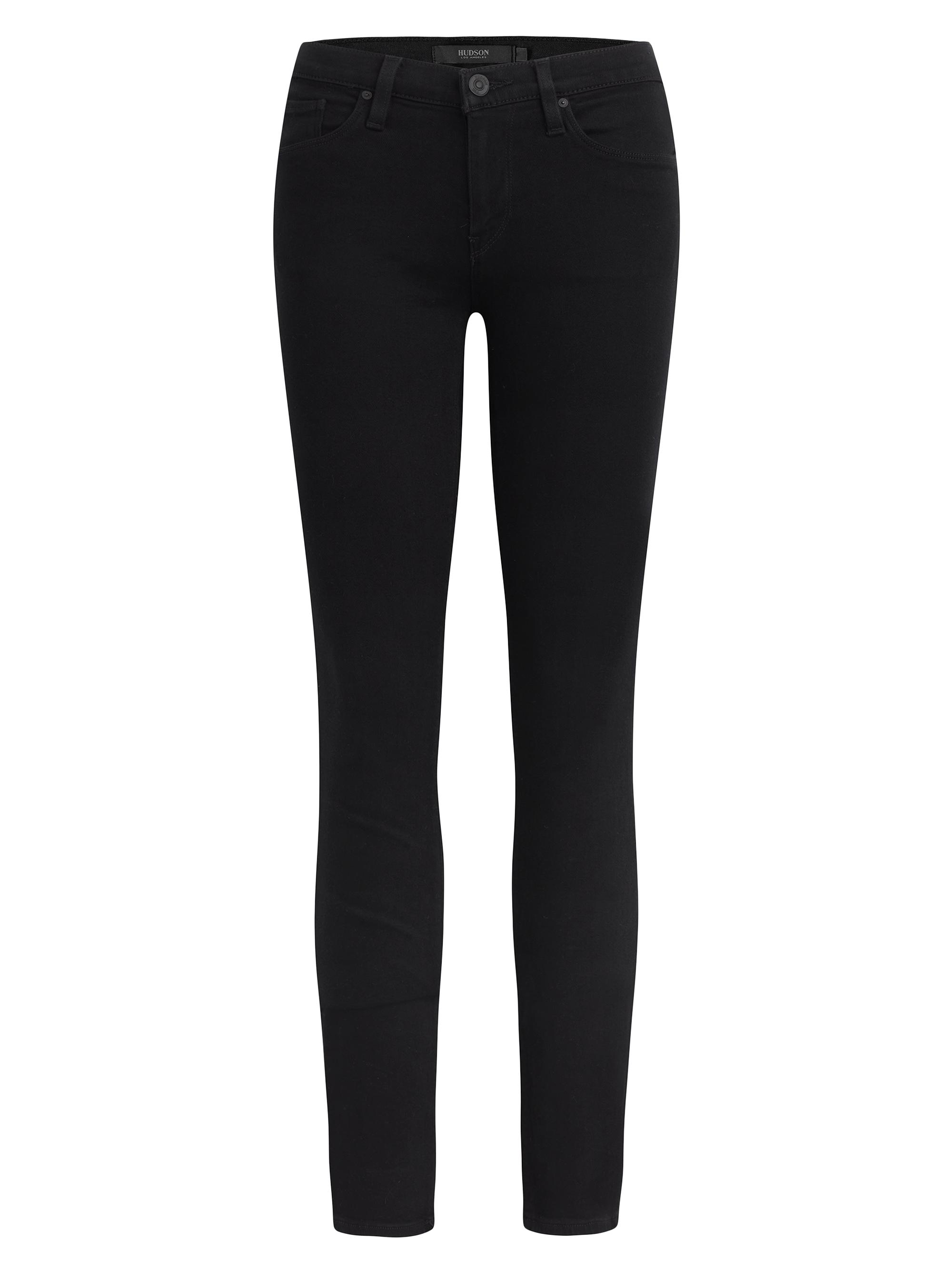 Hudson Jeans Women's Nico Mid-Rise Straight-Leg Jeans - Black