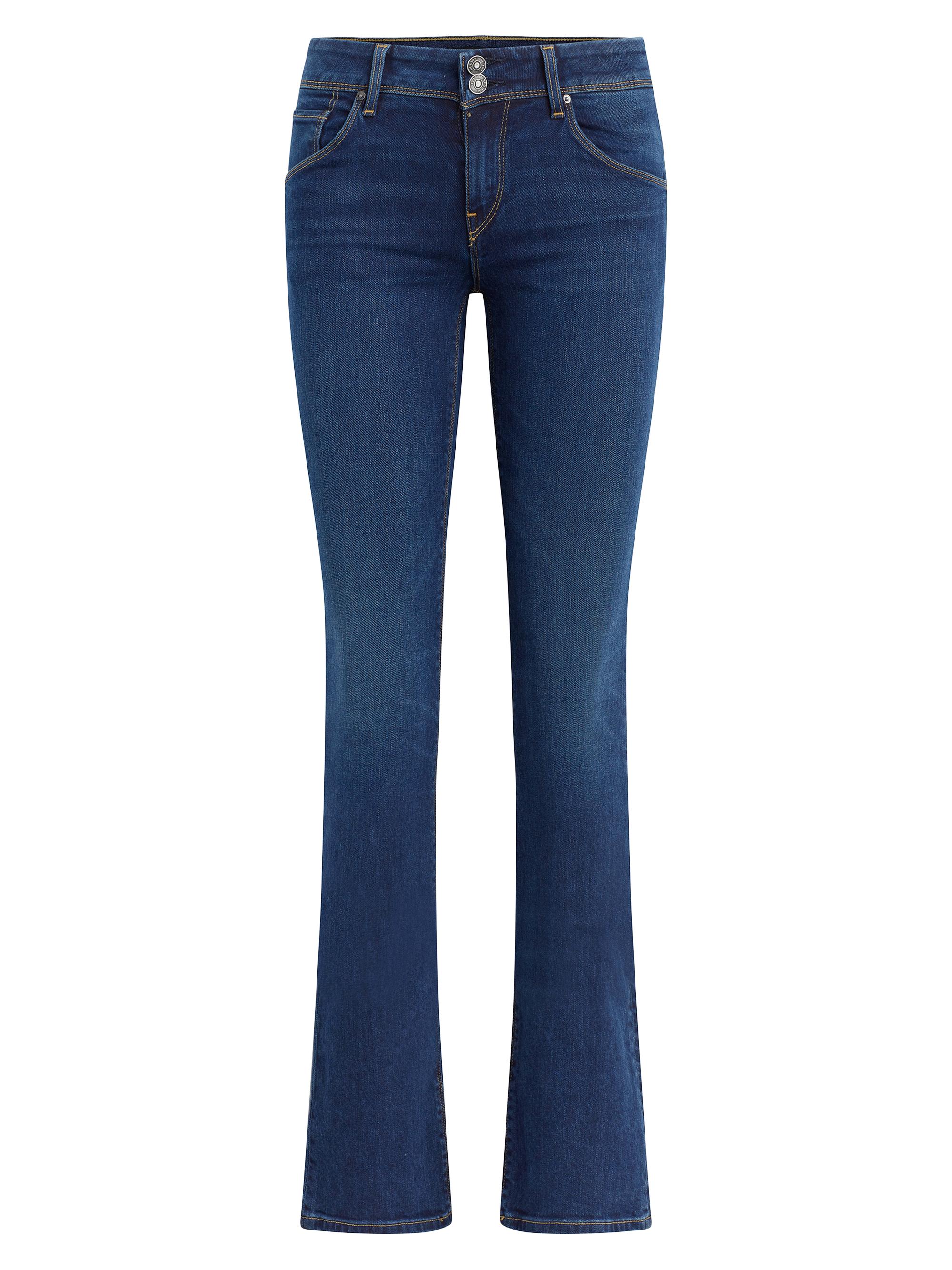 Hudson Jeans Women's Beth Mid-Rise Petite Boot-Cut Jeans - Obscurity