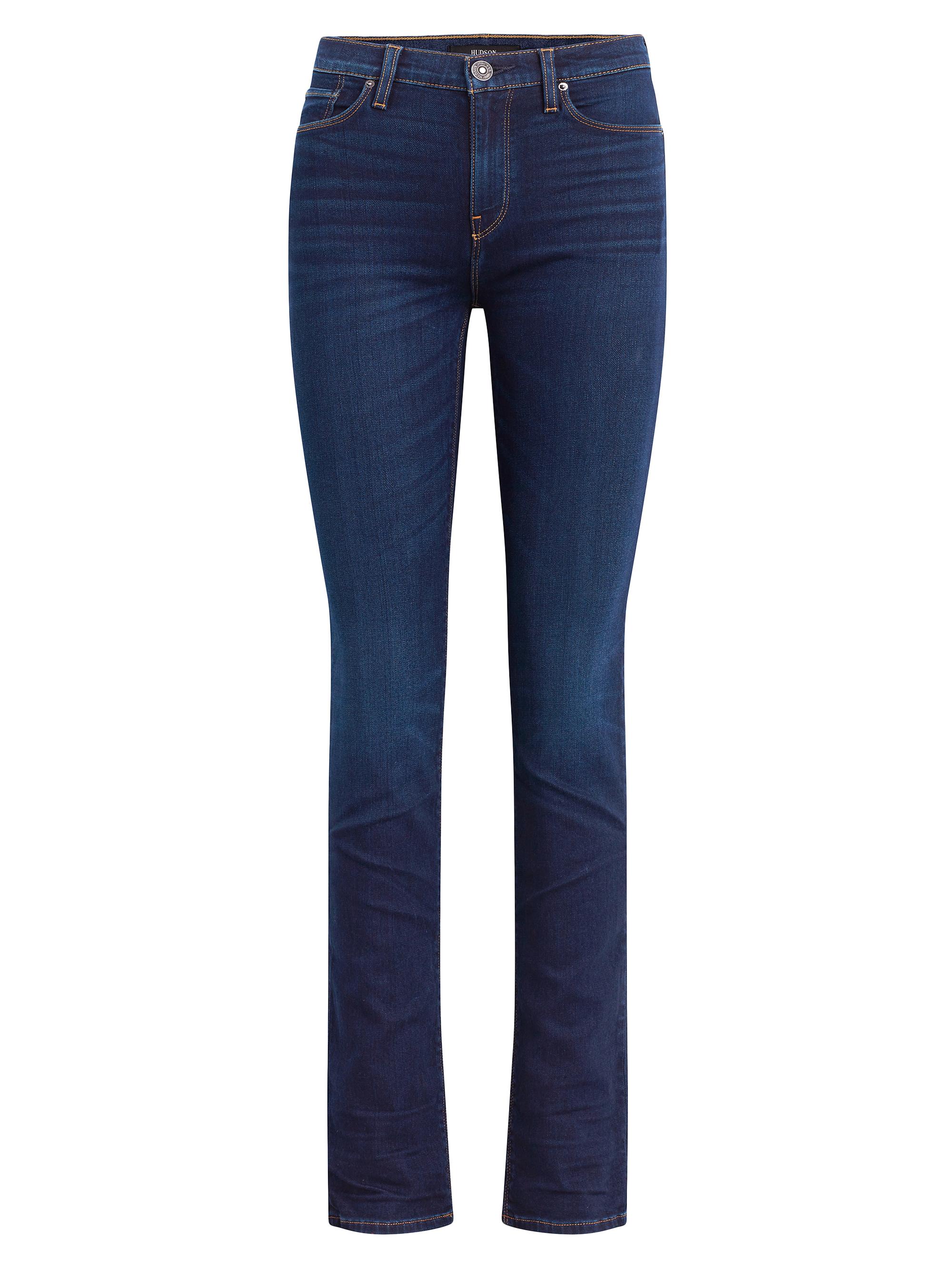 Hudson Jeans Women's Nico Mid-Rise Straight-Leg Jeans - Requiem