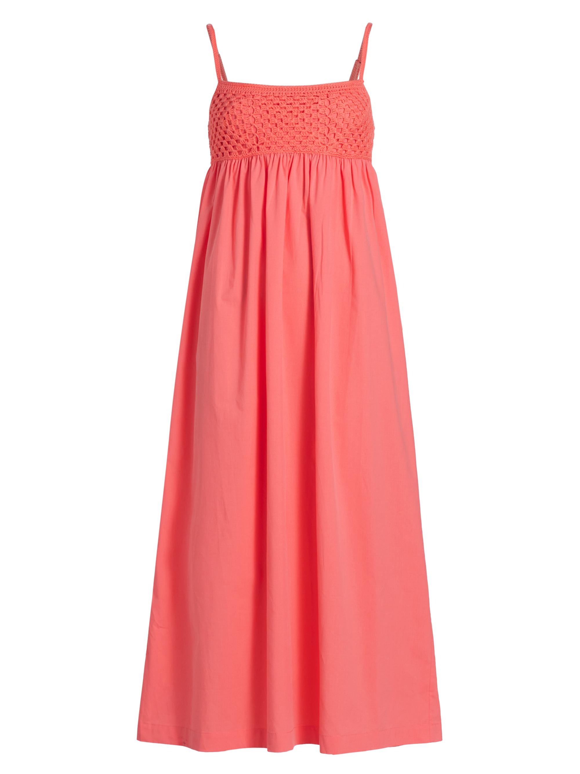 Rails Women's Meeka Crochet-Trimmed Maxi Dress - Hot Coral