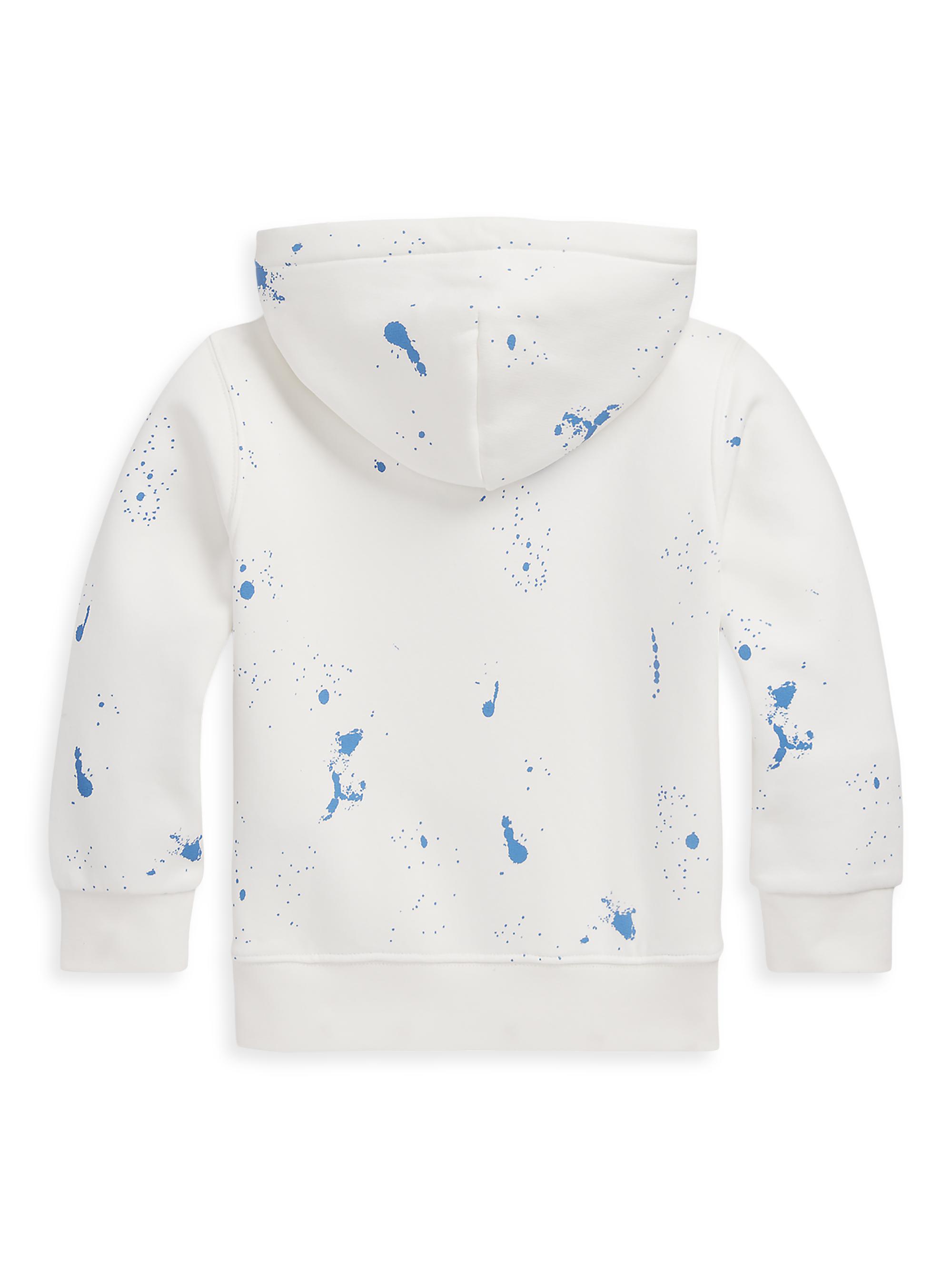 polo bear paint splatter
