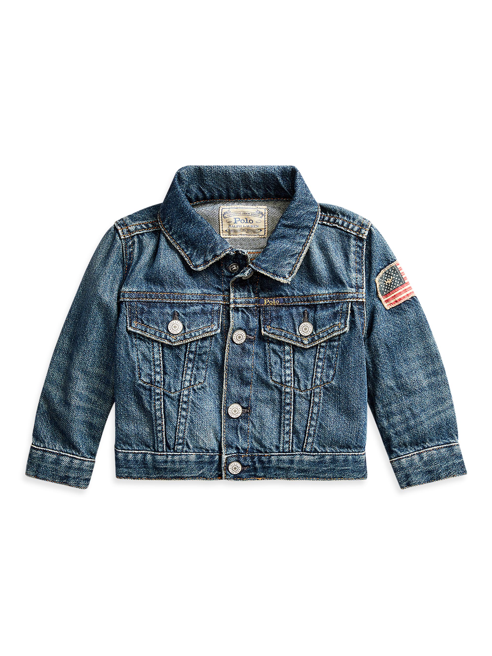 Polo Ralph Lauren Little Girl's & Girl's Denim Trucker