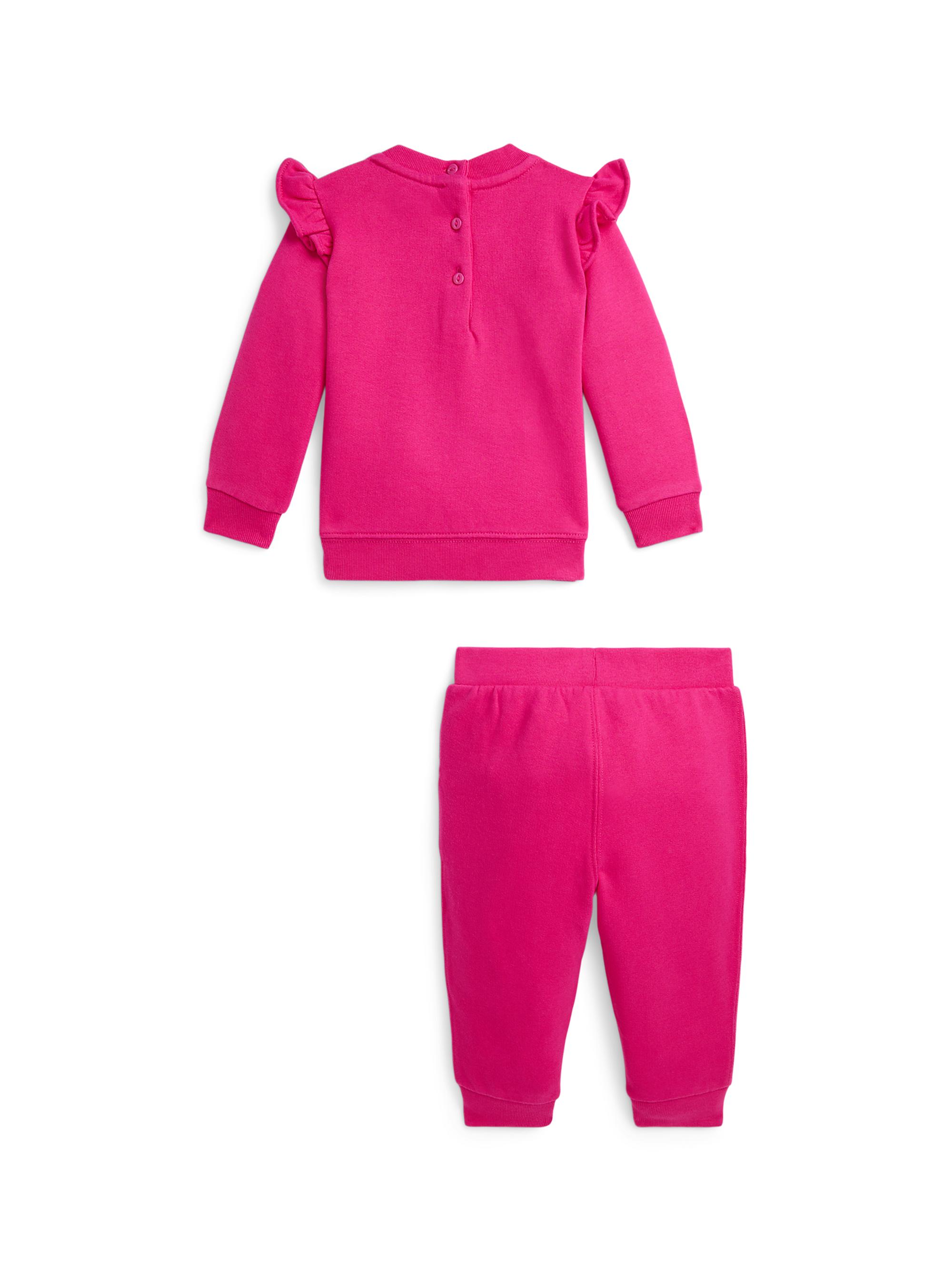 polo pink sweatsuit