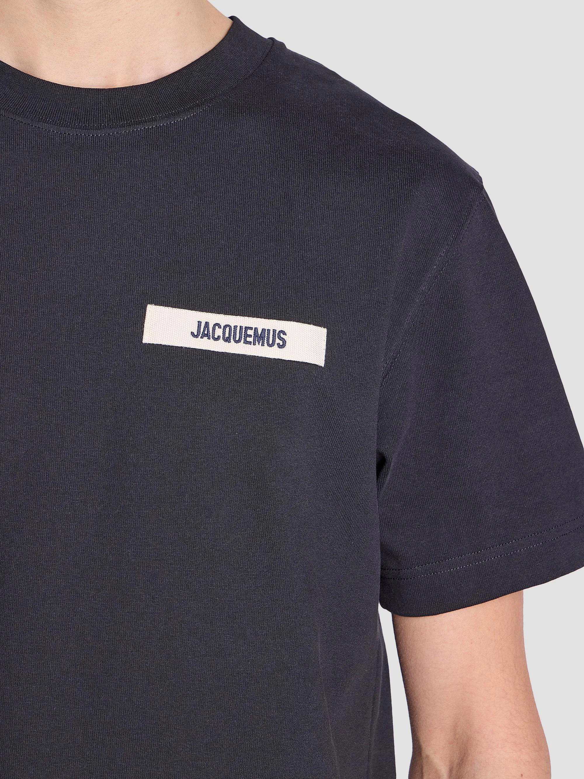T-shirt Jacquemus Noir Gros Grain - Taille 2XL Homme - Neuf Avec étiquettes